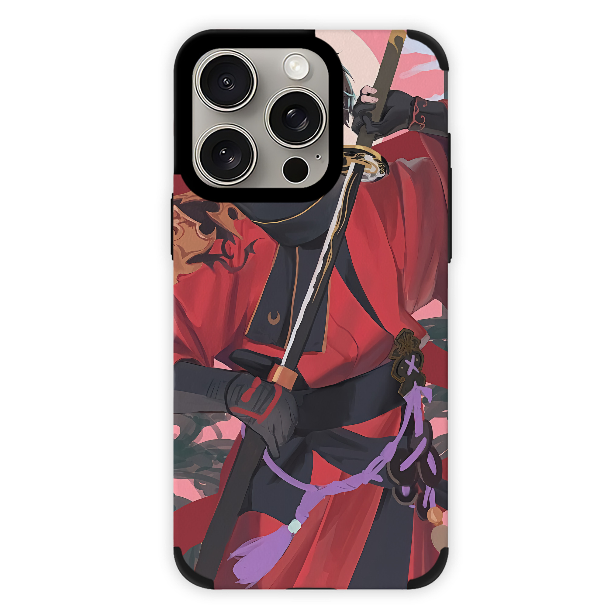 （画像用） 刀剣乱舞 Touken Ranbu 【iPhone15ProMax対応】 PUレザー スマホケース 耐衝撃＆黄変防止