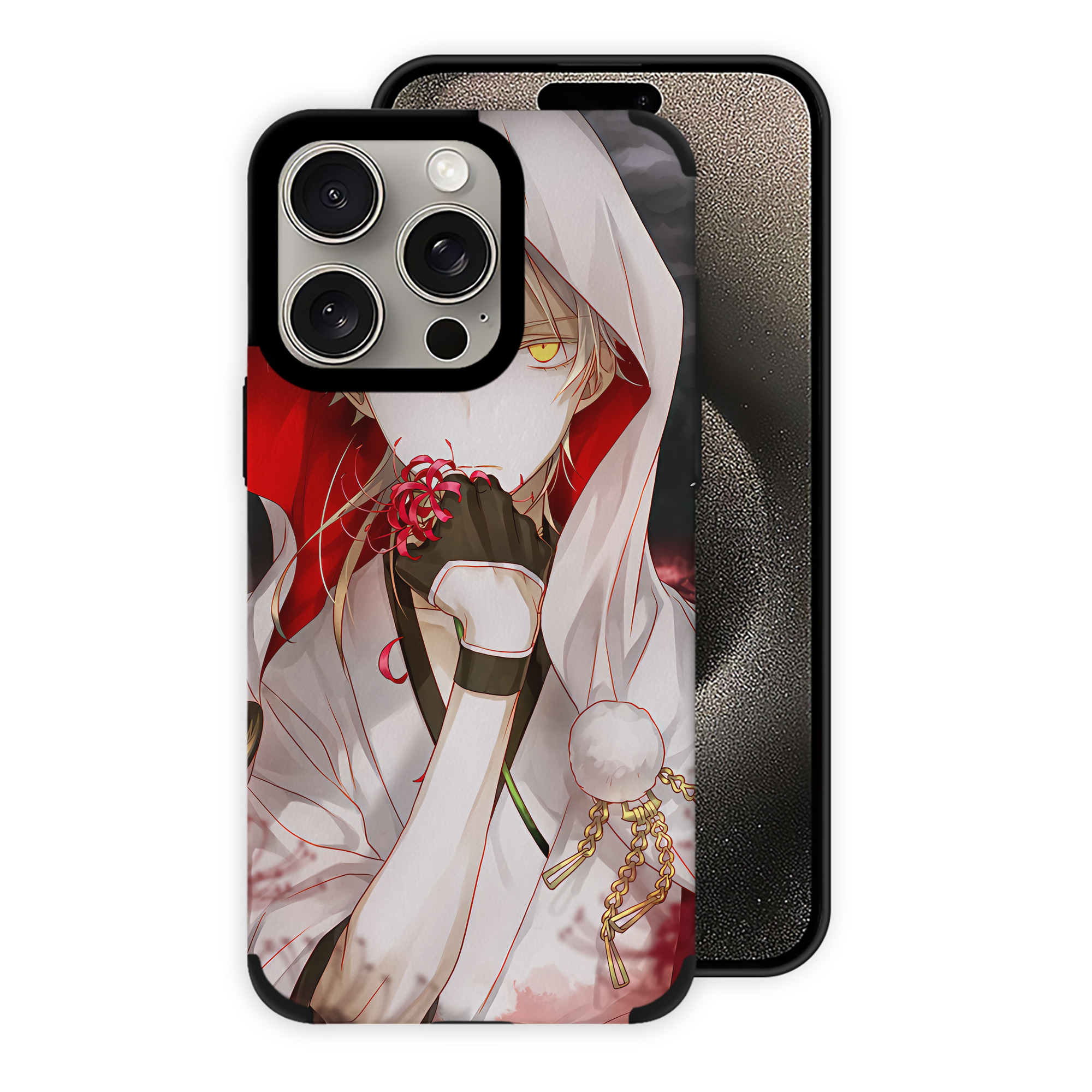 （画像用） 刀剣乱舞 Touken Ranbu 【iPhone15ProMax対応】 PUレザー スマホケース 耐衝撃＆黄変防止