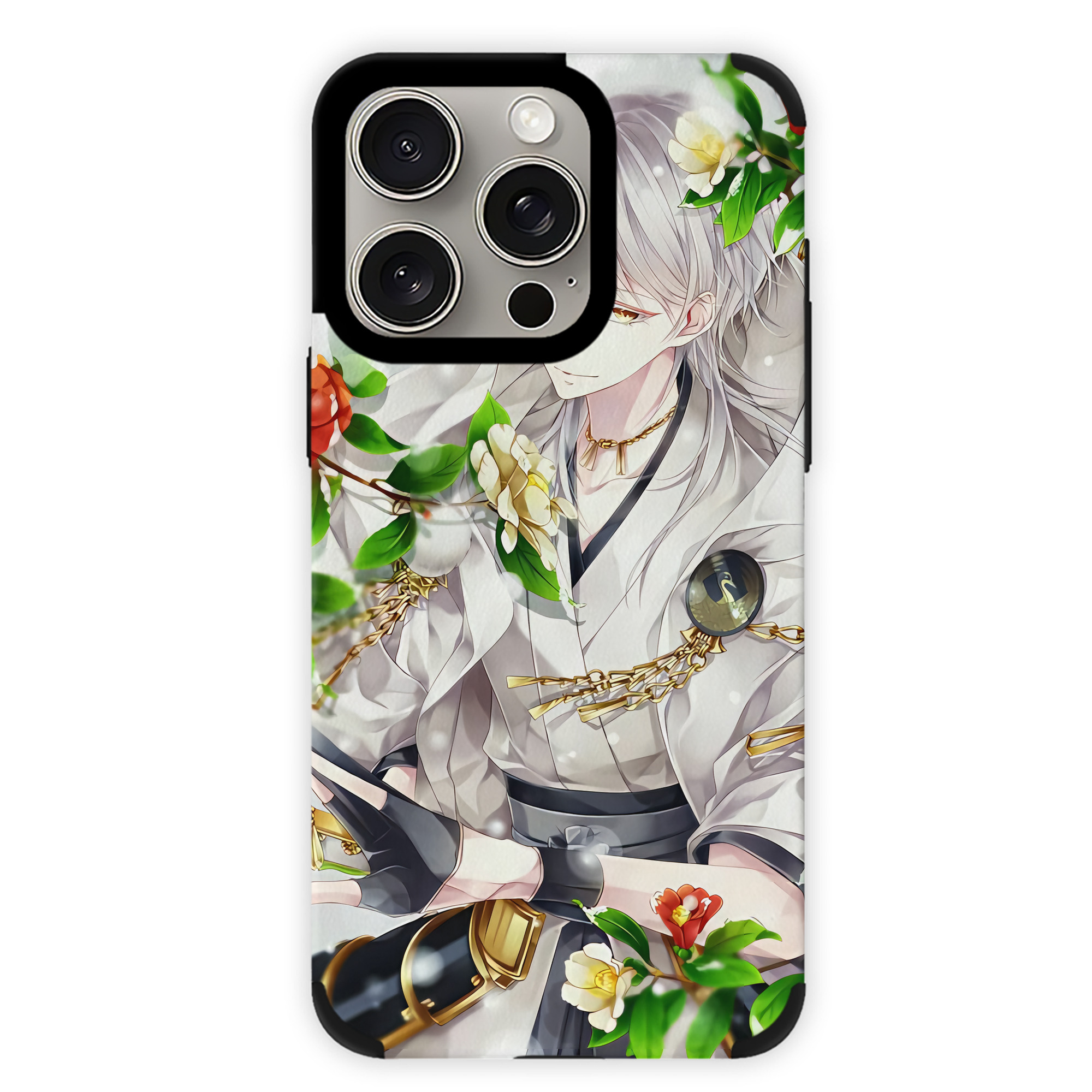 （画像用） 刀剣乱舞 Touken Ranbu 【iPhone15ProMax対応】 PUレザー スマホケース 耐衝撃＆黄変防止