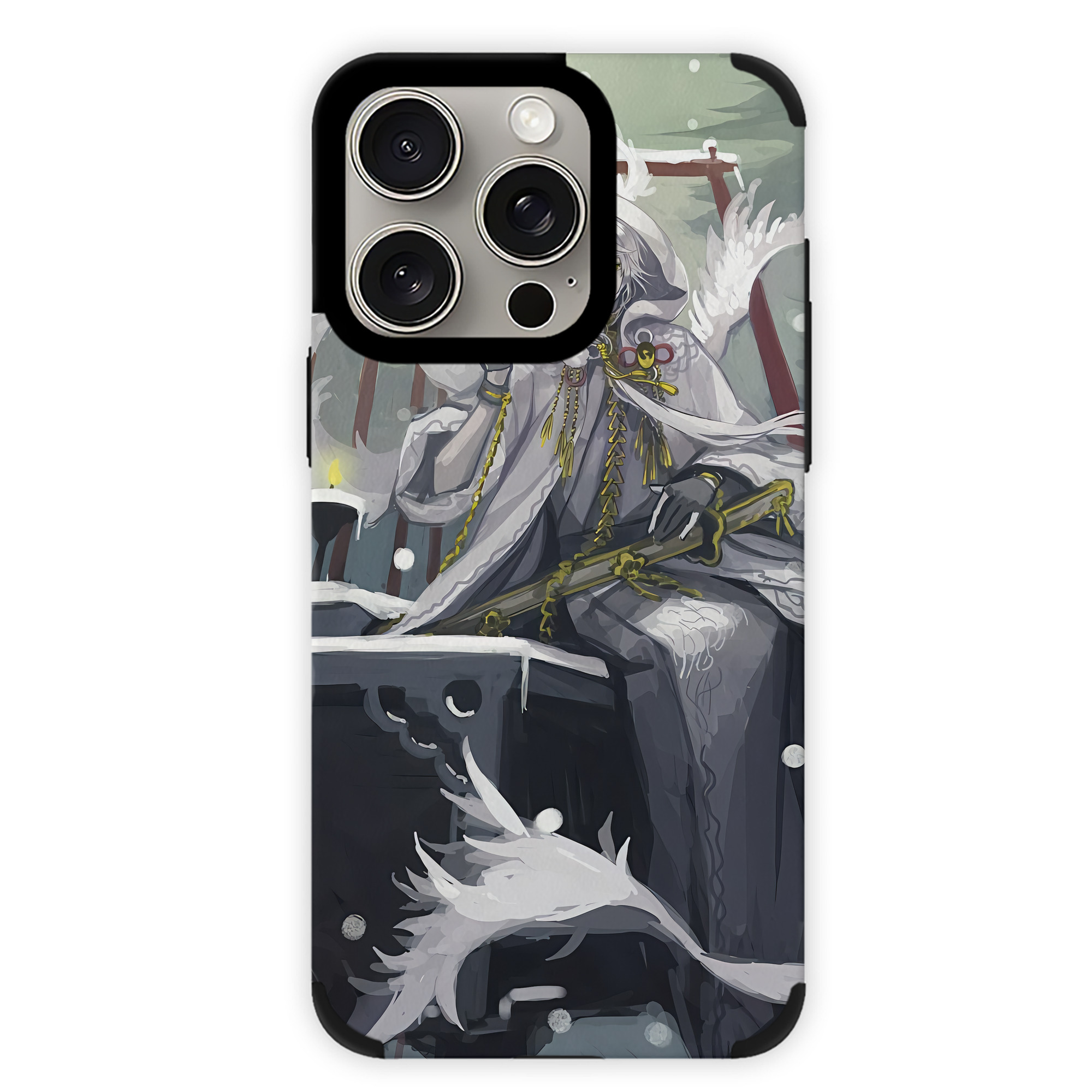 （画像用） 刀剣乱舞 Touken Ranbu 【iPhone15ProMax対応】 PUレザー スマホケース 耐衝撃＆黄変防止