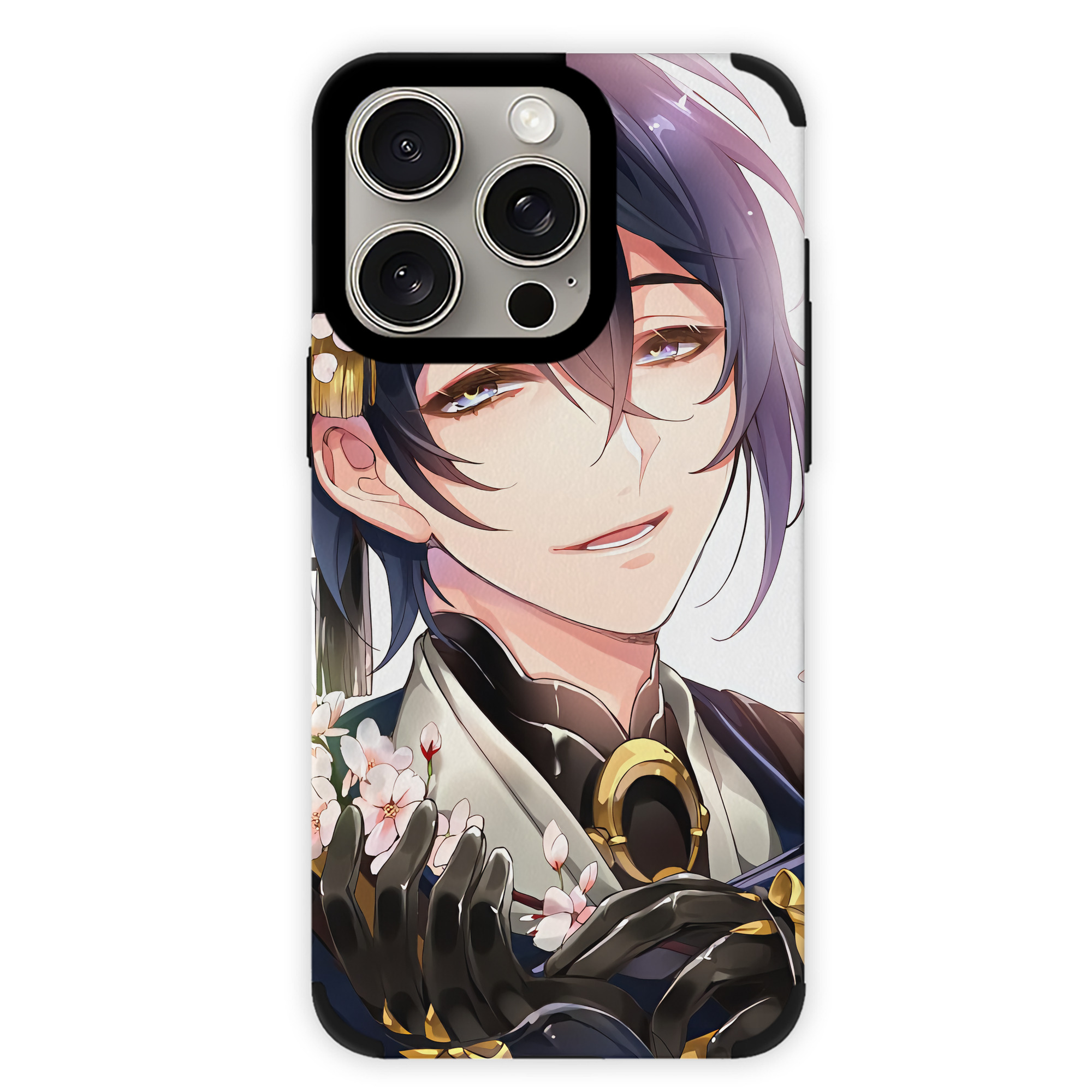 （画像用） 刀剣乱舞 Touken Ranbu 【iPhone15ProMax対応】 PUレザー スマホケース 耐衝撃＆黄変防止