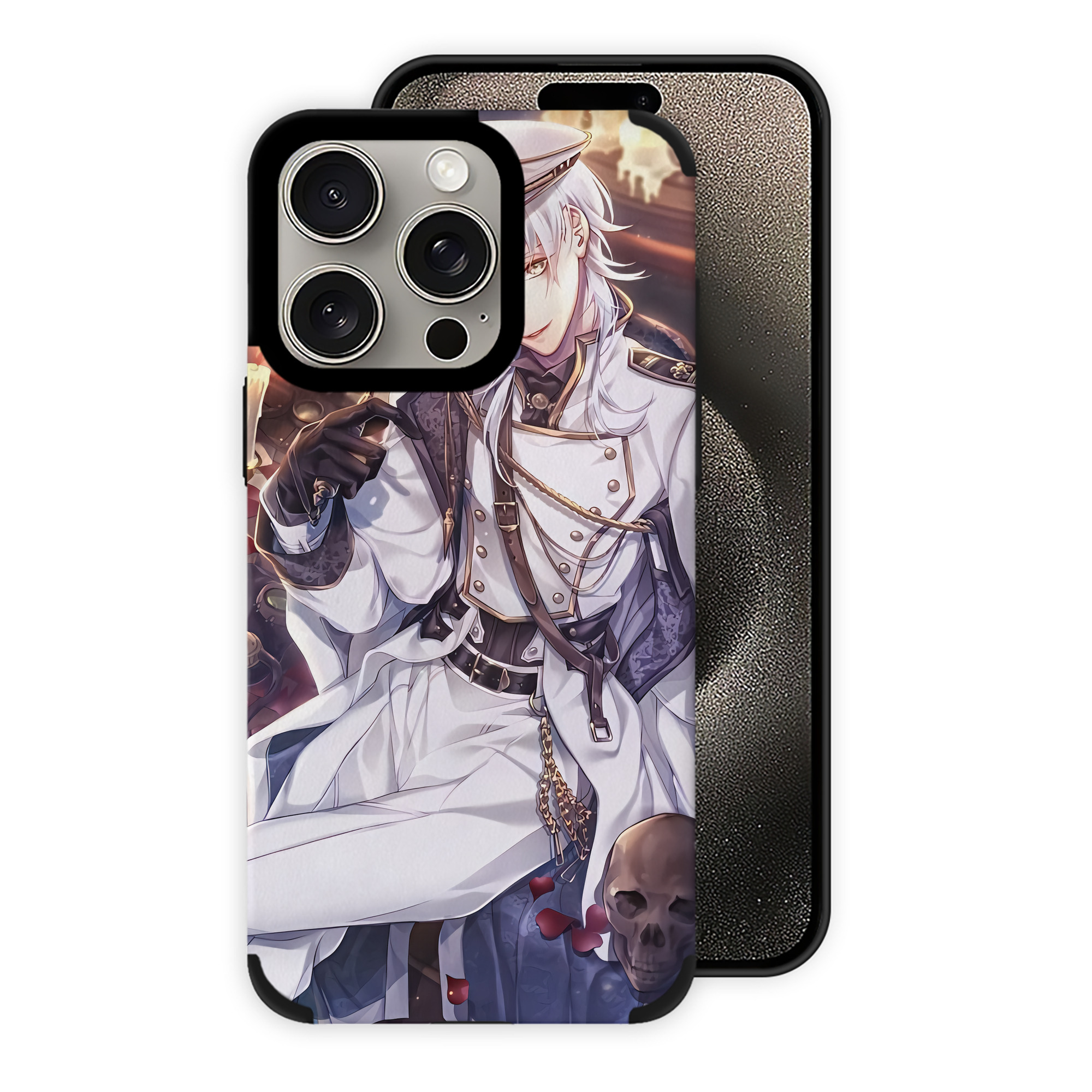 （画像用） 刀剣乱舞 Touken Ranbu 【iPhone15ProMax対応】 PUレザー スマホケース 耐衝撃＆黄変防止