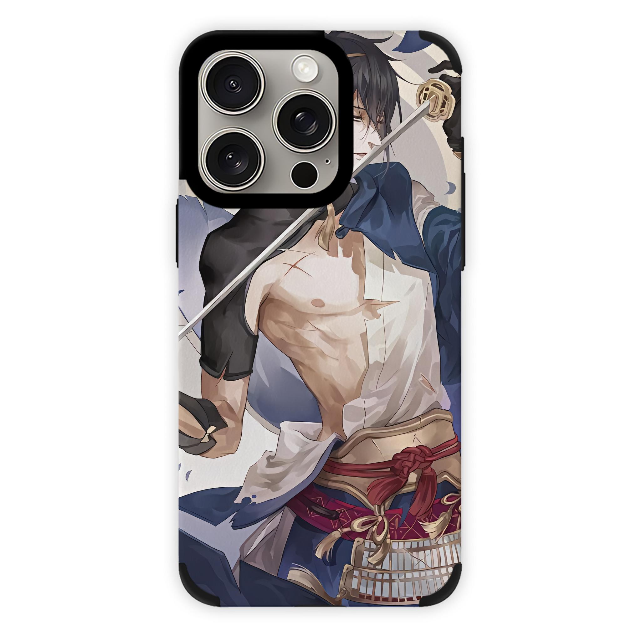 （画像用） 刀剣乱舞 Touken Ranbu 【iPhone15ProMax対応】 PUレザー スマホケース 耐衝撃＆黄変防止