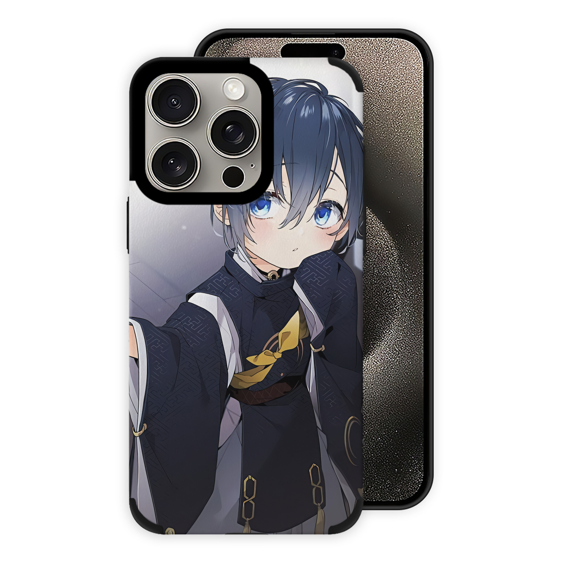 （画像用） 刀剣乱舞 Touken Ranbu 【iPhone15ProMax対応】 PUレザー スマホケース 耐衝撃＆黄変防止