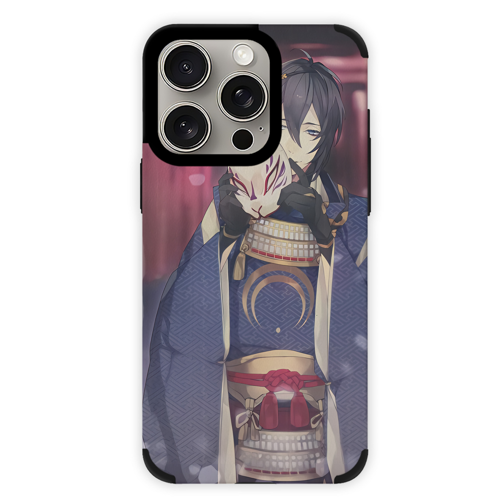 （画像用） 刀剣乱舞 Touken Ranbu 【iPhone15ProMax対応】 PUレザー スマホケース 耐衝撃＆黄変防止