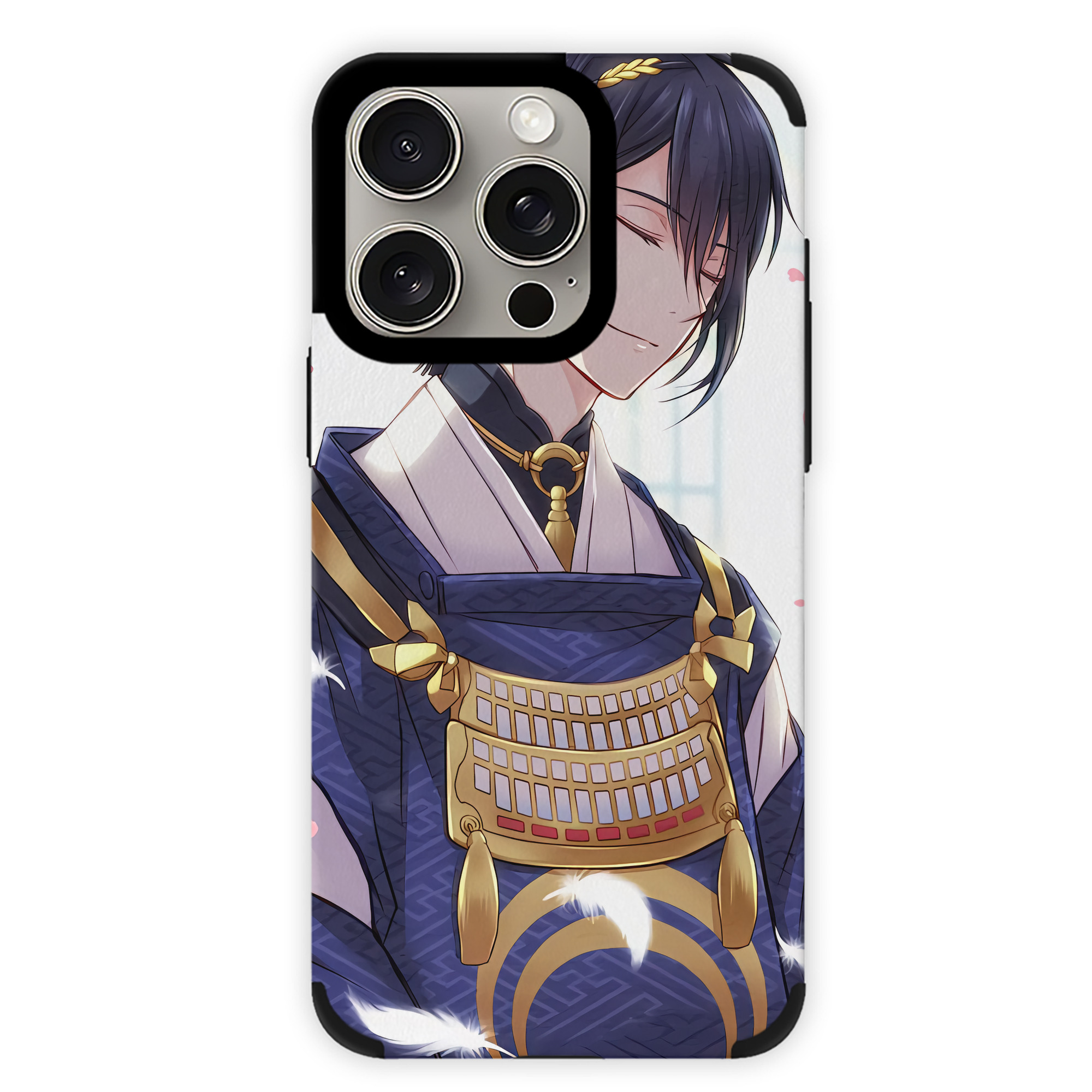 （画像用） 刀剣乱舞 Touken Ranbu 【iPhone15ProMax対応】 PUレザー スマホケース 耐衝撃＆黄変防止