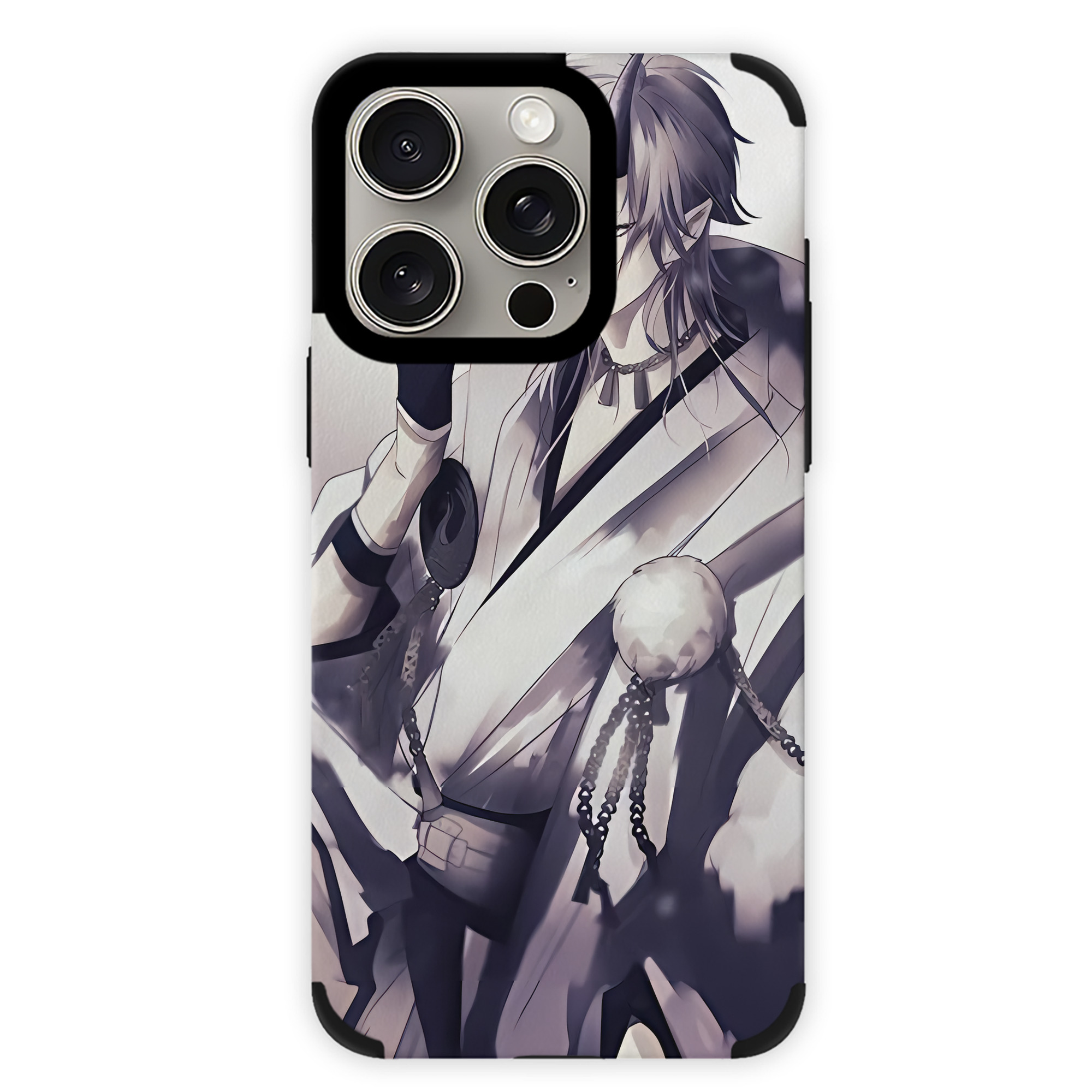 （画像用） 刀剣乱舞 Touken Ranbu 【iPhone15ProMax対応】 PUレザー スマホケース 耐衝撃＆黄変防止
