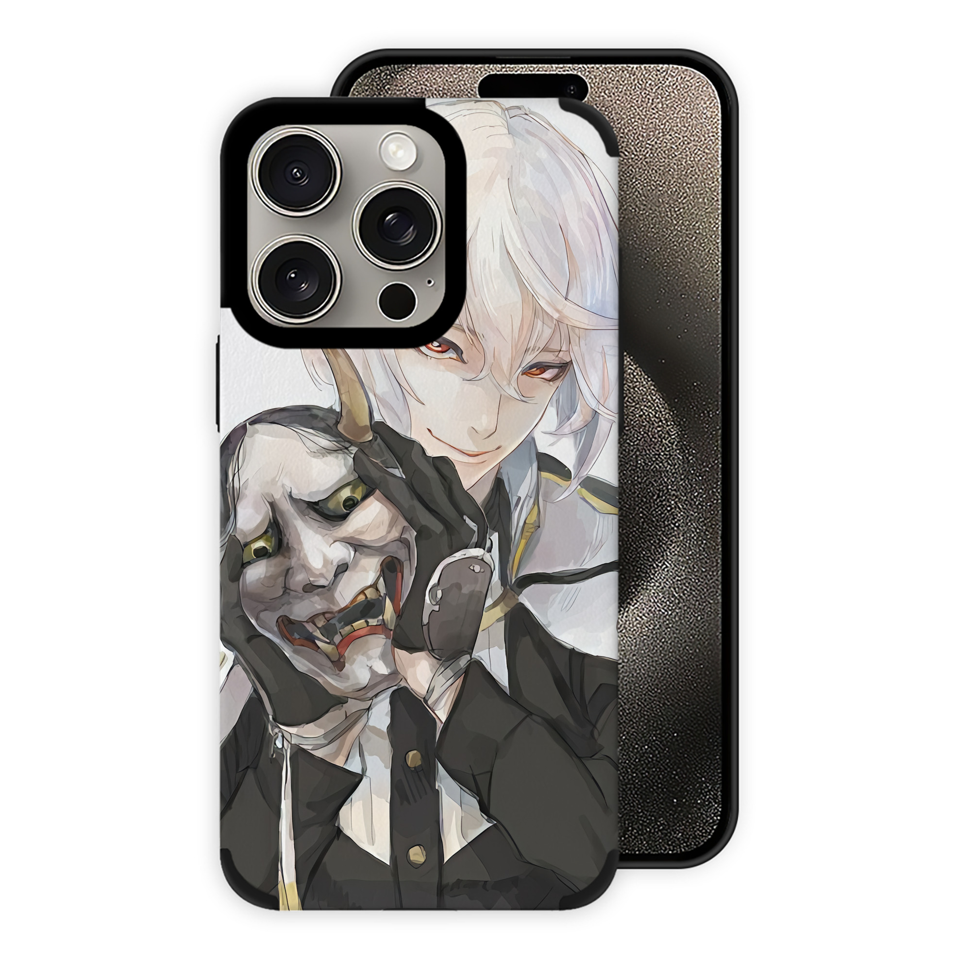 （画像用） 刀剣乱舞 Touken Ranbu 【iPhone15ProMax対応】 PUレザー スマホケース 耐衝撃＆黄変防止