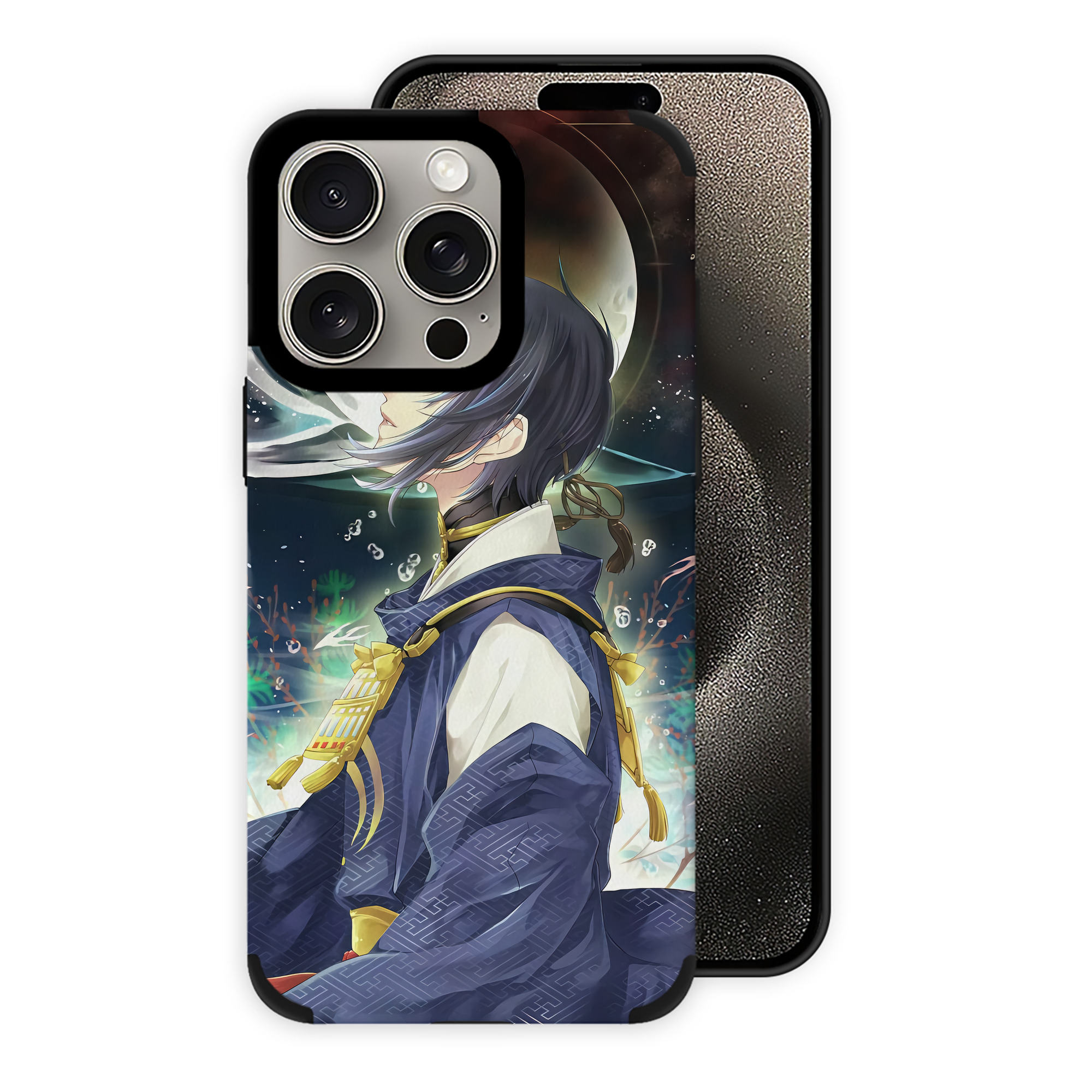 （画像用） 刀剣乱舞 Touken Ranbu 【iPhone15ProMax対応】 PUレザー スマホケース 耐衝撃＆黄変防止