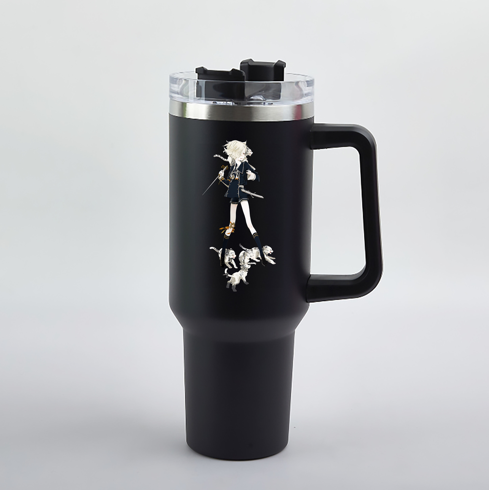 （画像用） 刀剣乱舞 Touken Ranbu 1200mL車用タンブラー（カラープリント）