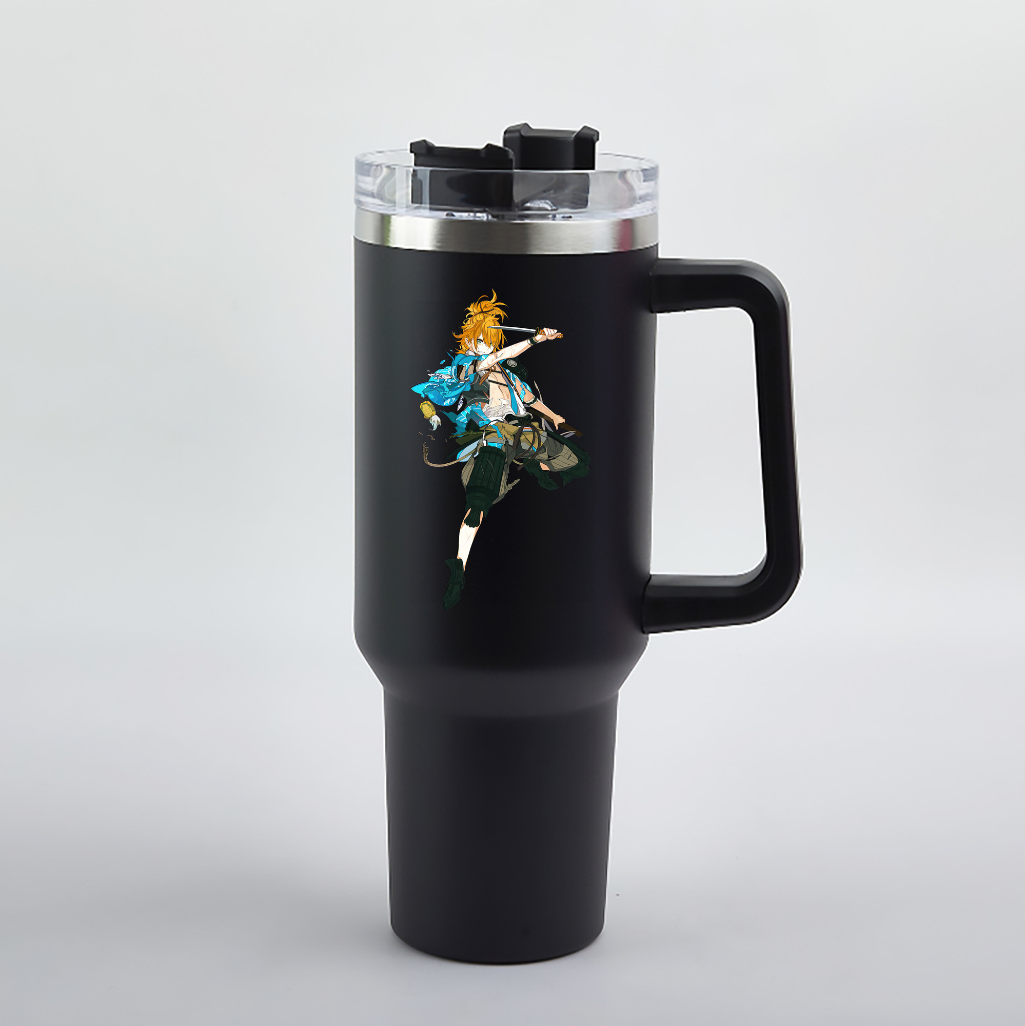 （画像用） 刀剣乱舞 Touken Ranbu 1200mL車用タンブラー（カラープリント）