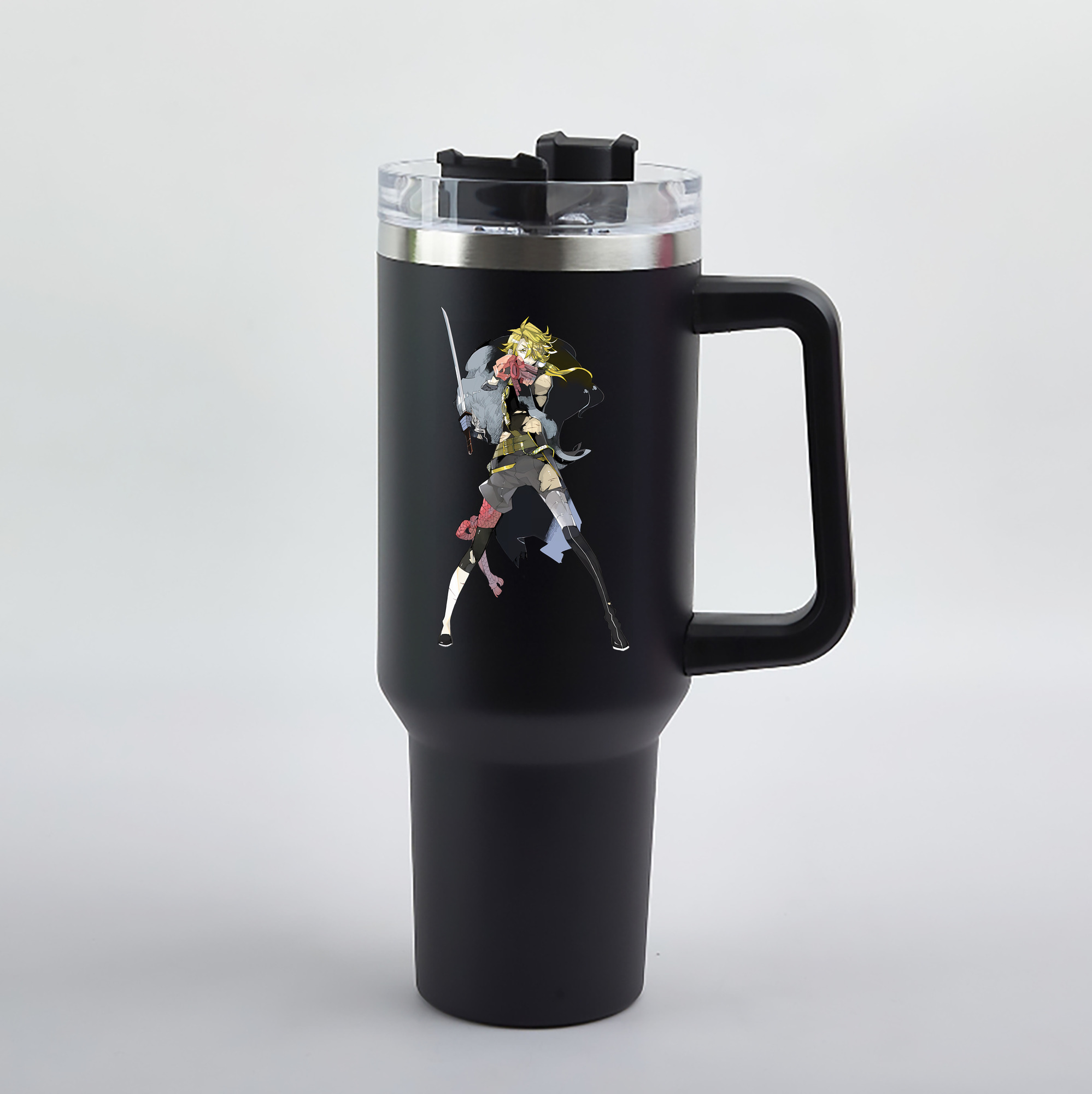 （画像用） 刀剣乱舞 Touken Ranbu 1200mL車用タンブラー（カラープリント）