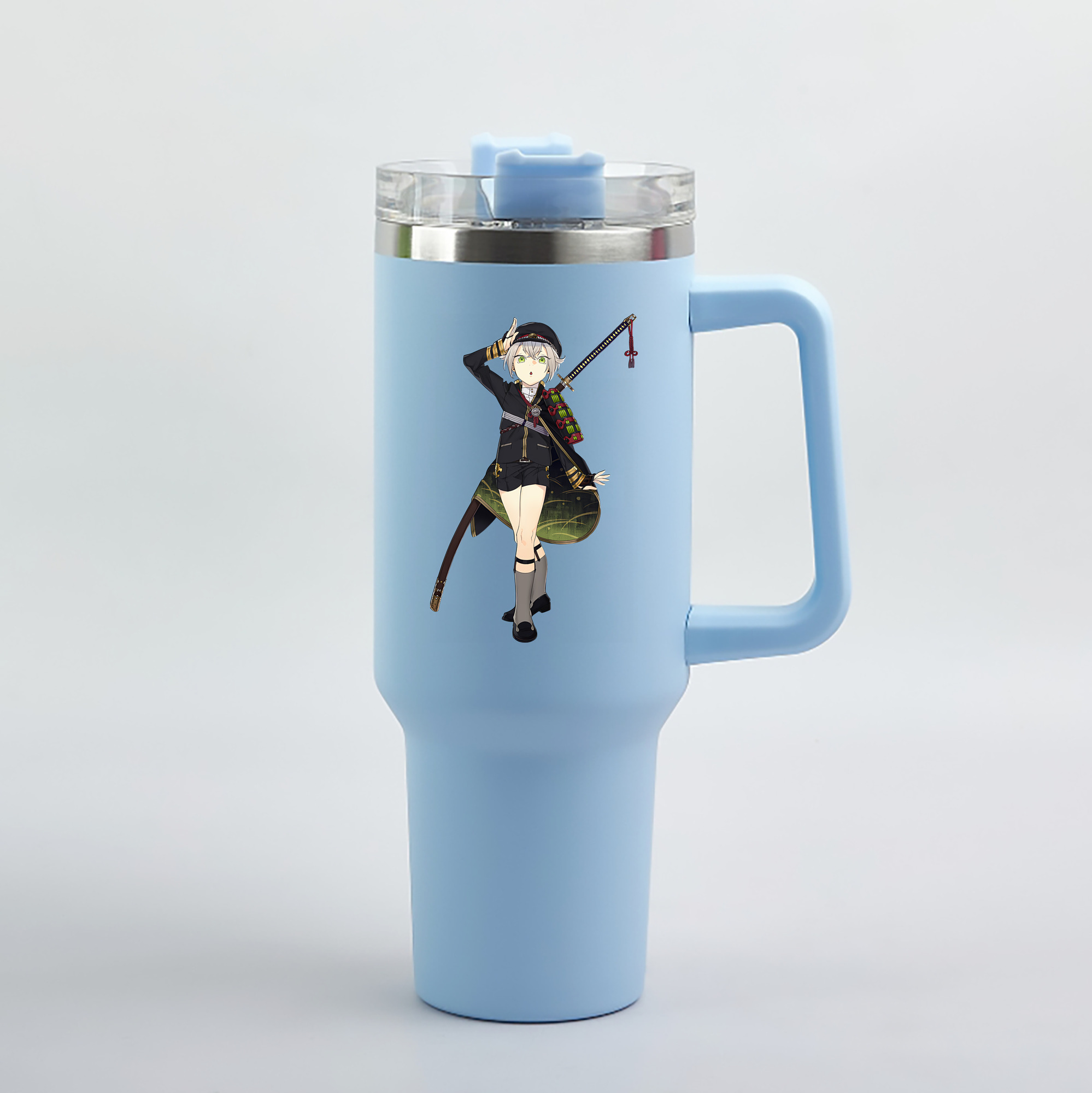 （画像用） 刀剣乱舞 Touken Ranbu 1200mL車用タンブラー（カラープリント）