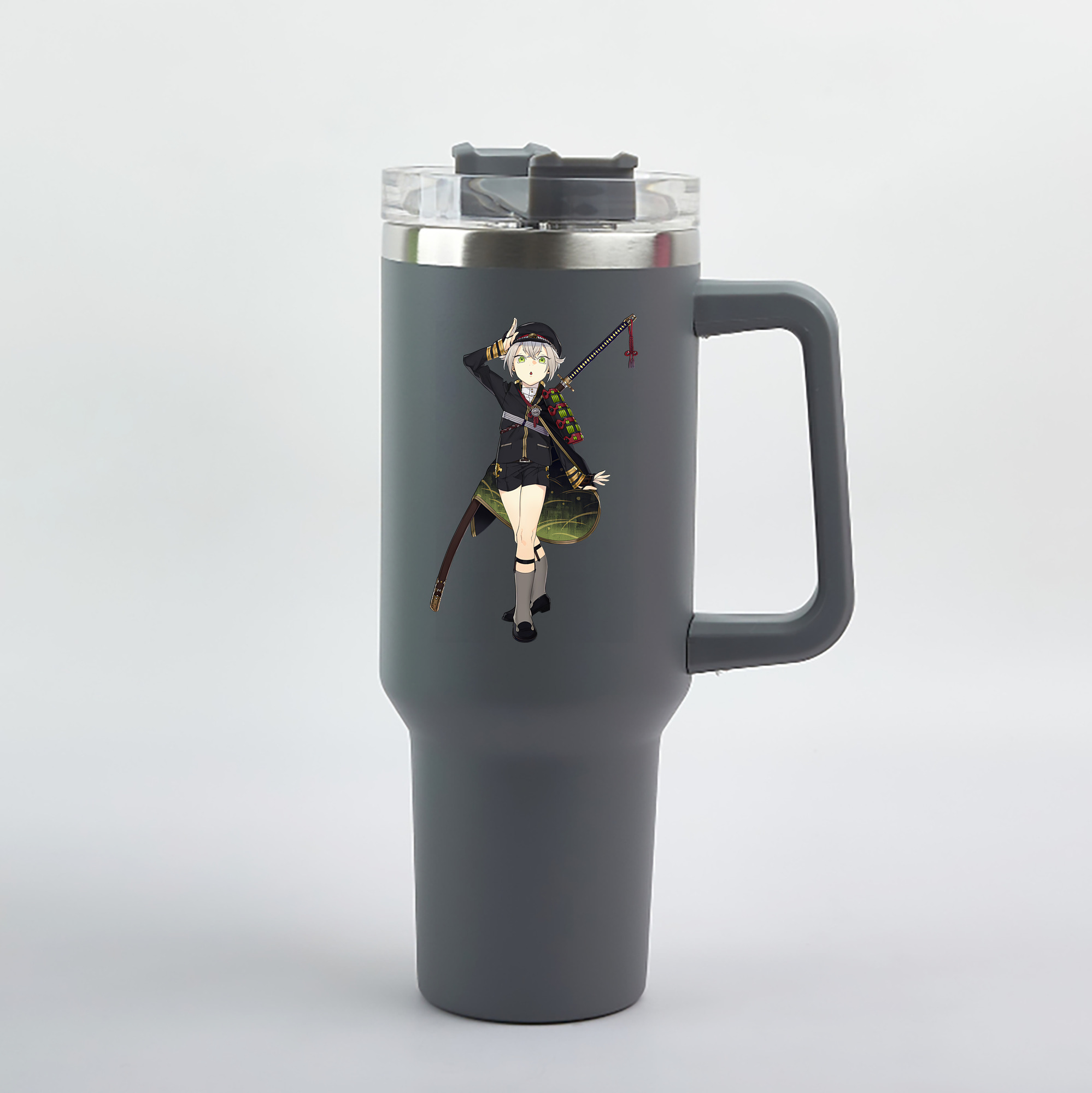 （画像用） 刀剣乱舞 Touken Ranbu 1200mL車用タンブラー（カラープリント）