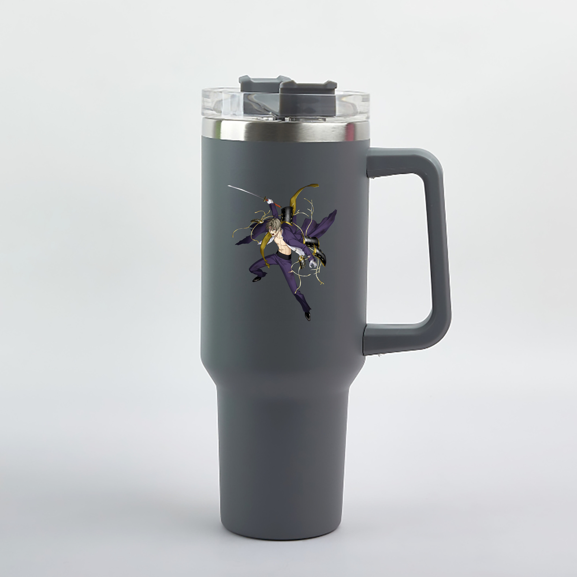 （画像用） 刀剣乱舞 Touken Ranbu 1200mL車用タンブラー（カラープリント）