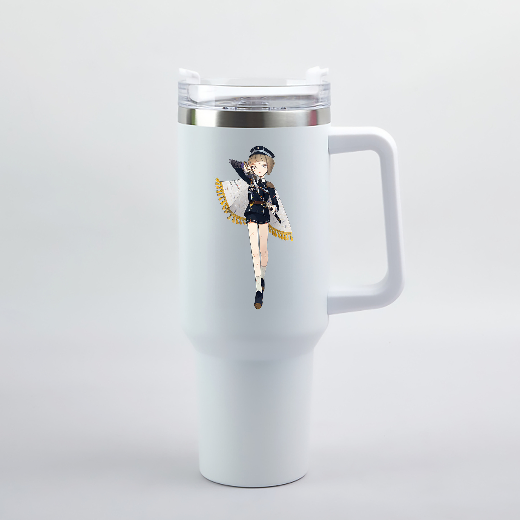 （画像用） 刀剣乱舞 Touken Ranbu 1200mL車用タンブラー（カラープリント）