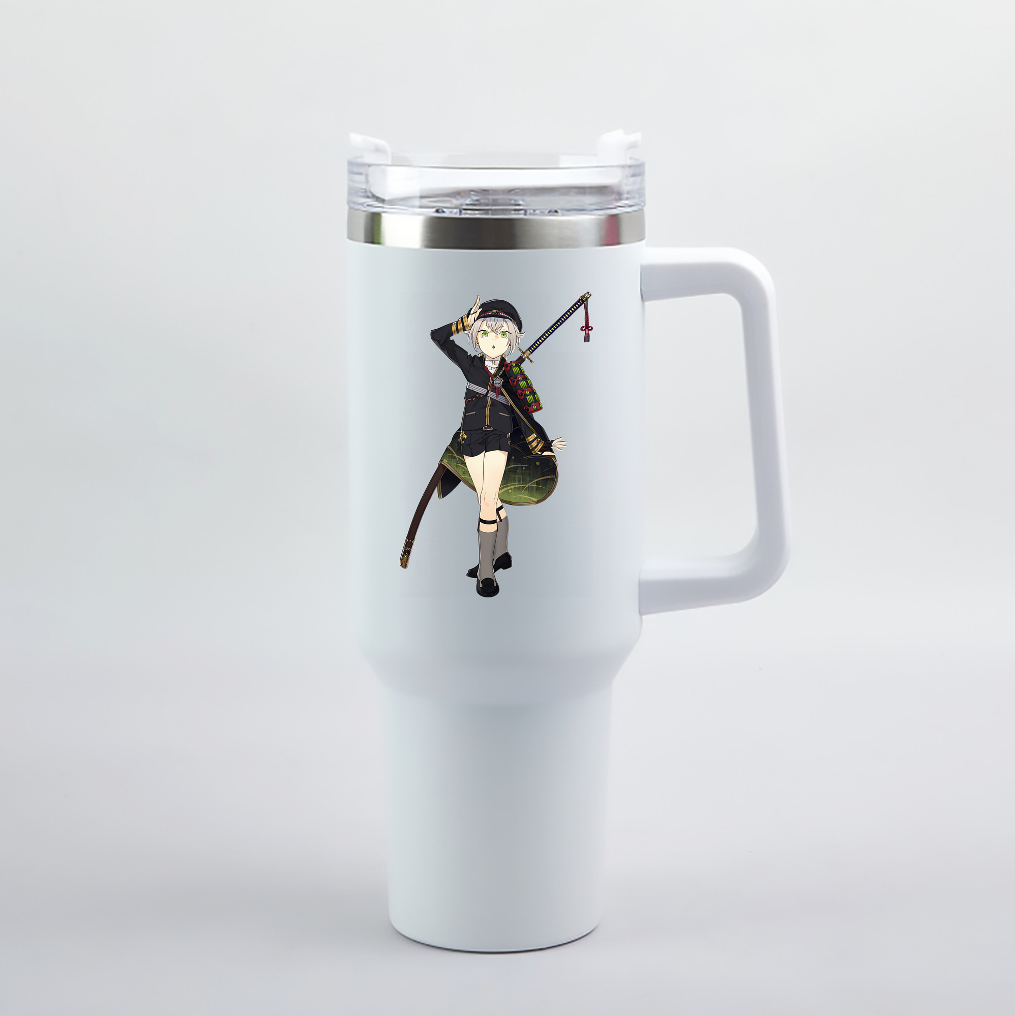（画像用） 刀剣乱舞 Touken Ranbu 1200mL車用タンブラー（カラープリント）