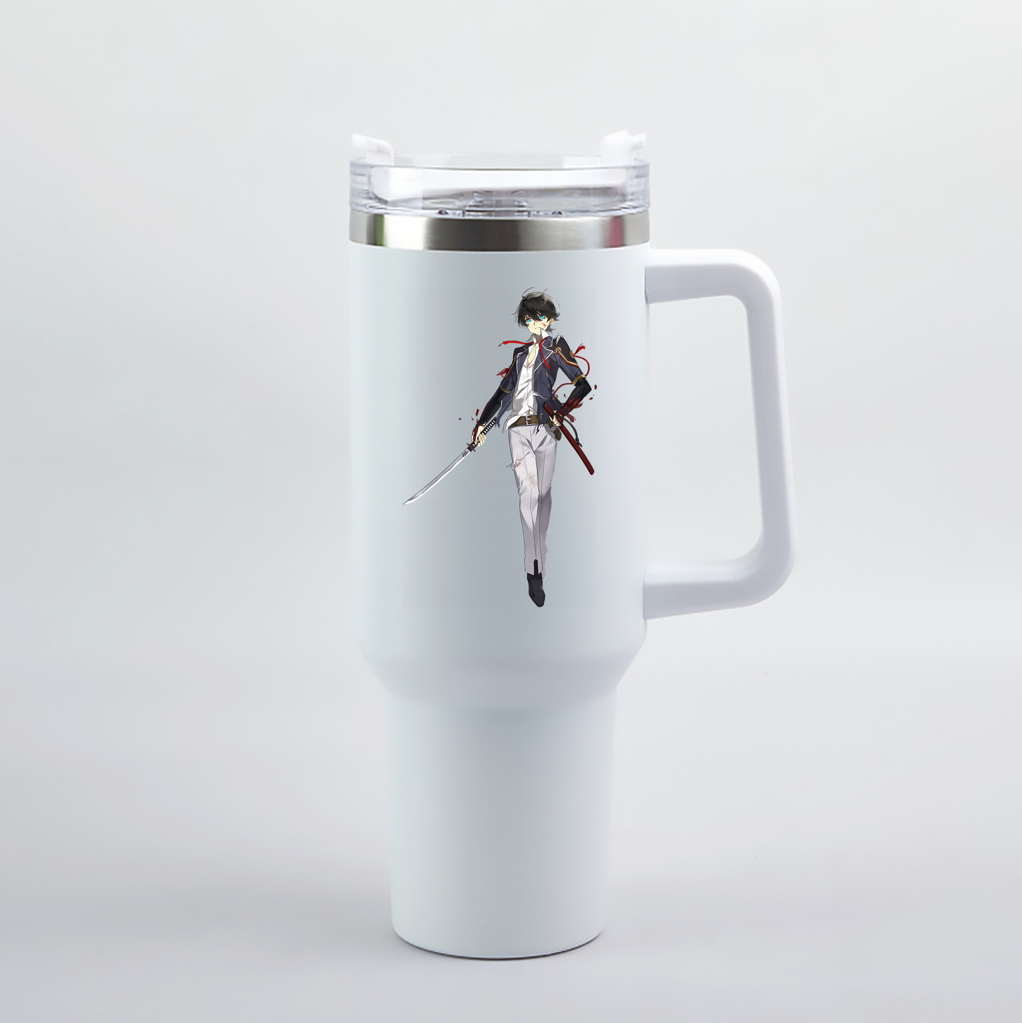 （画像用） 刀剣乱舞 Touken Ranbu 1200mL車用タンブラー（カラープリント）