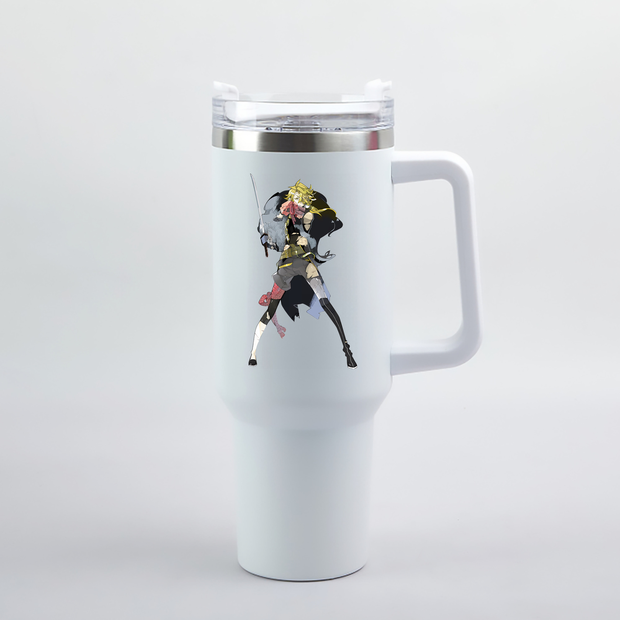 （画像用） 刀剣乱舞 Touken Ranbu 1200mL車用タンブラー（カラープリント）
