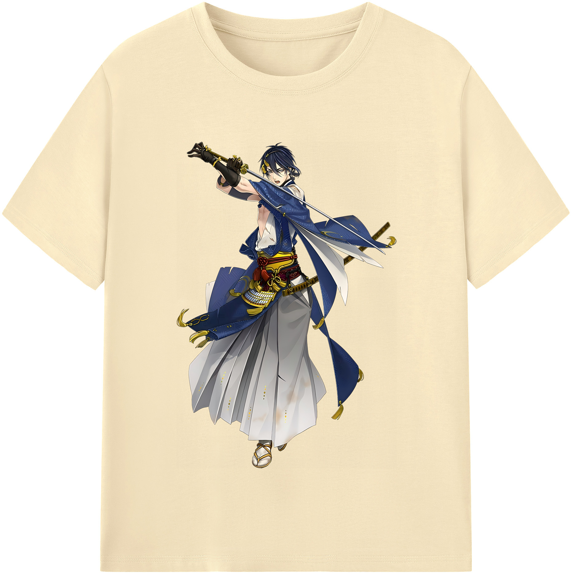 （画像用） 刀剣乱舞 Touken Ranbu 綿100％半袖Tシャツ（フロントプリント）