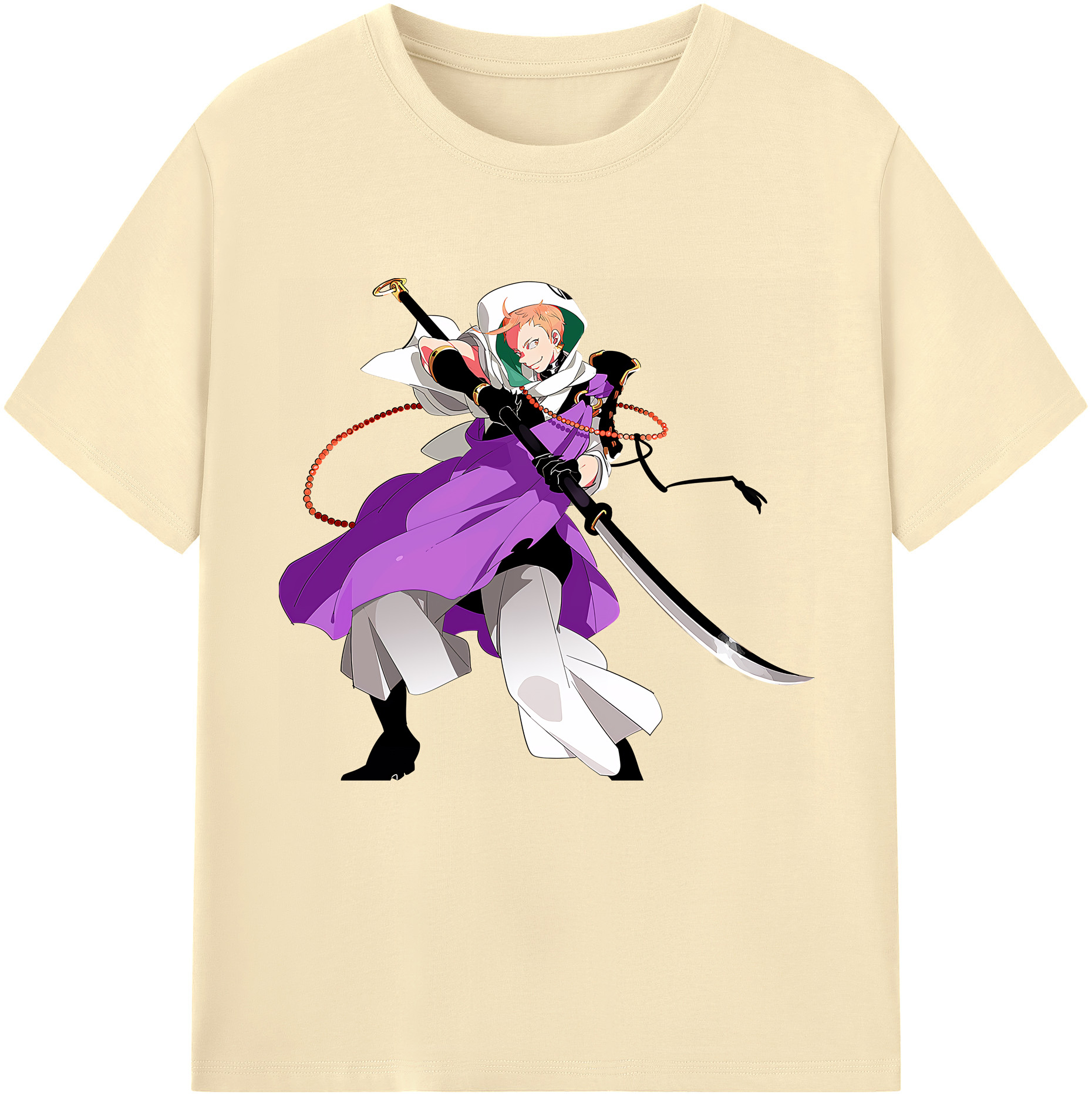（画像用） 刀剣乱舞 Touken Ranbu 綿100％半袖Tシャツ（フロントプリント）