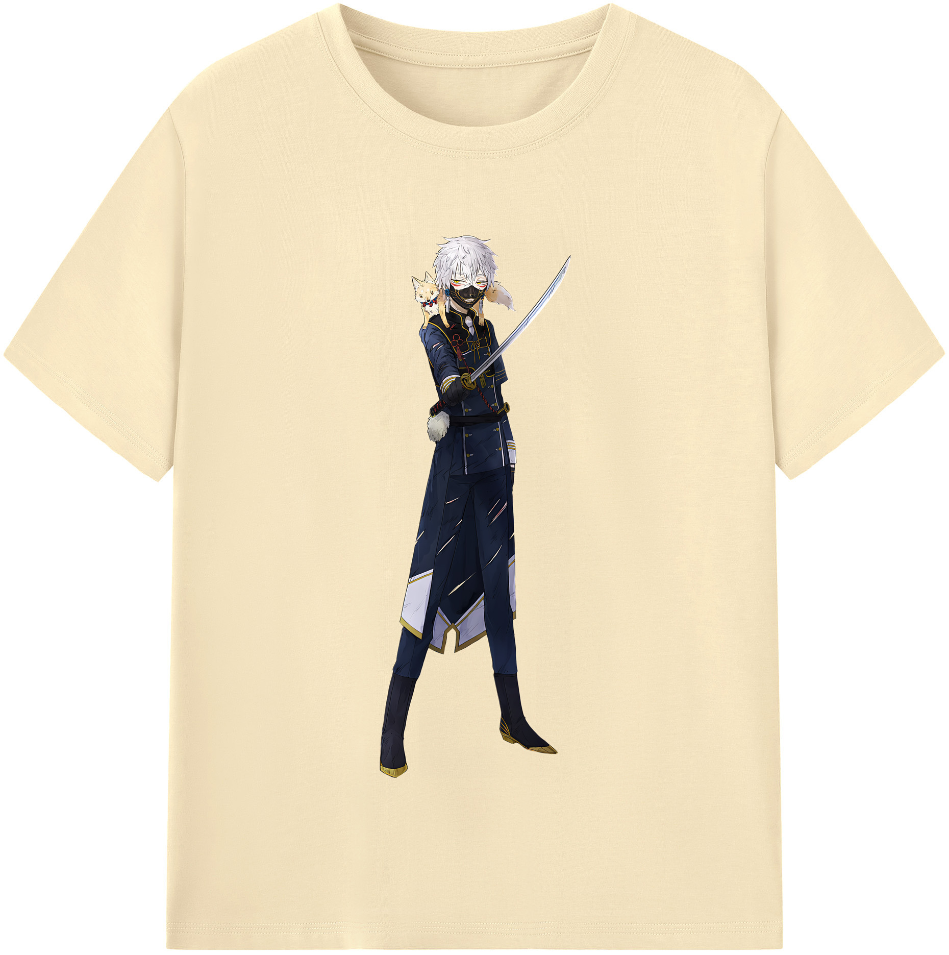 （画像用） 刀剣乱舞 Touken Ranbu 綿100％半袖Tシャツ（フロントプリント）