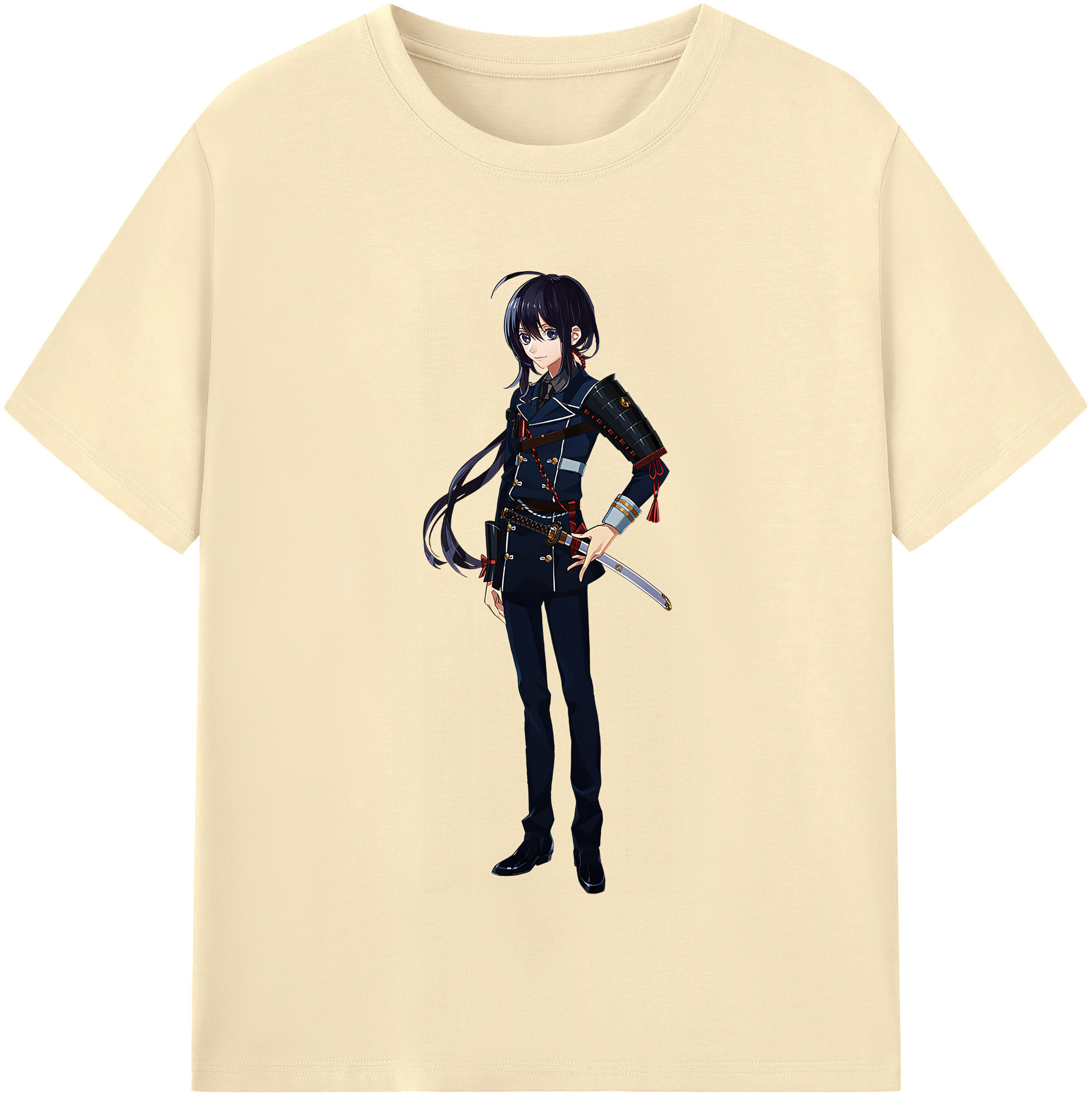 （画像用） 刀剣乱舞 Touken Ranbu 綿100％半袖Tシャツ（フロントプリント）