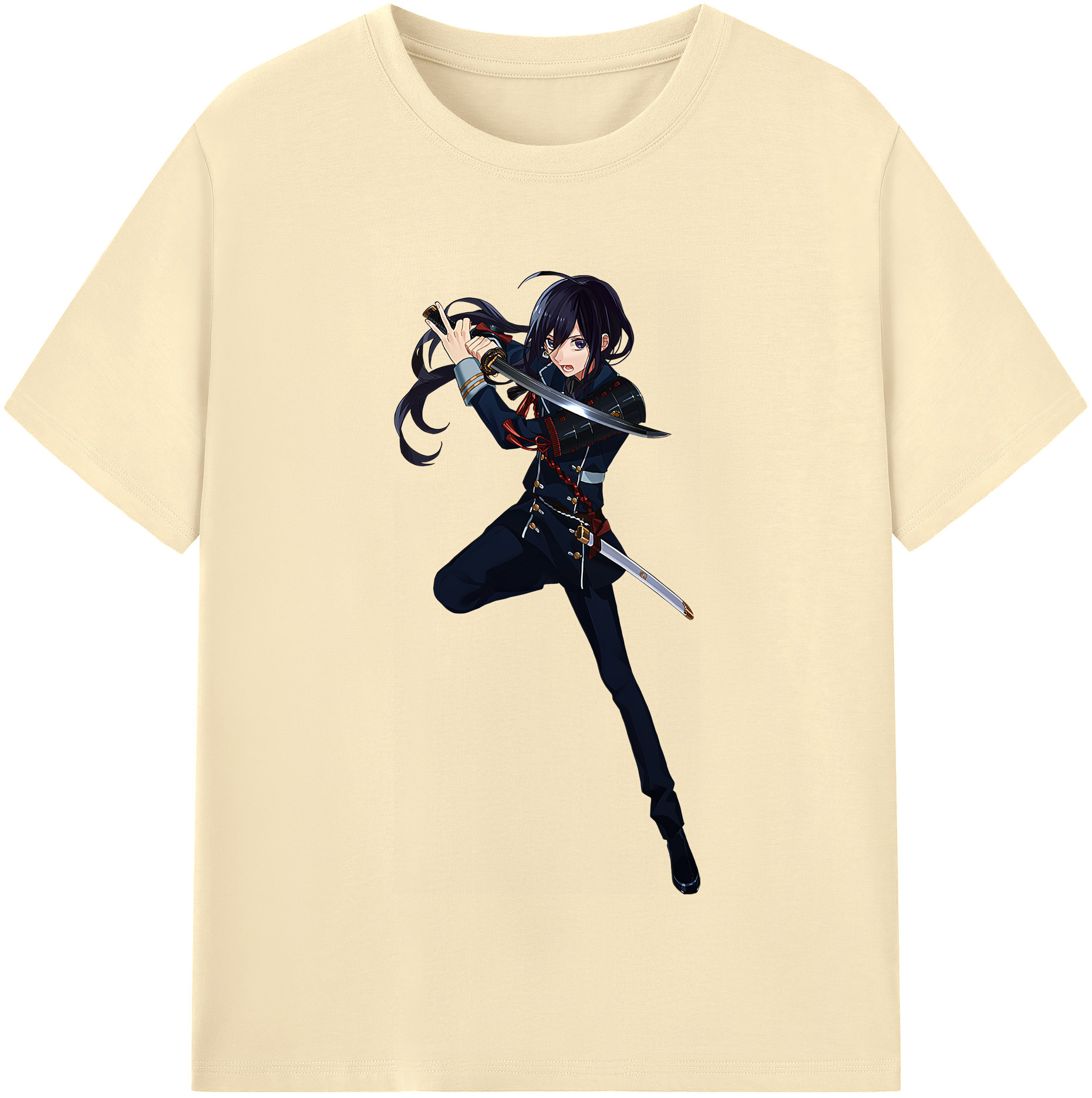 （画像用） 刀剣乱舞 Touken Ranbu 綿100％半袖Tシャツ（フロントプリント）