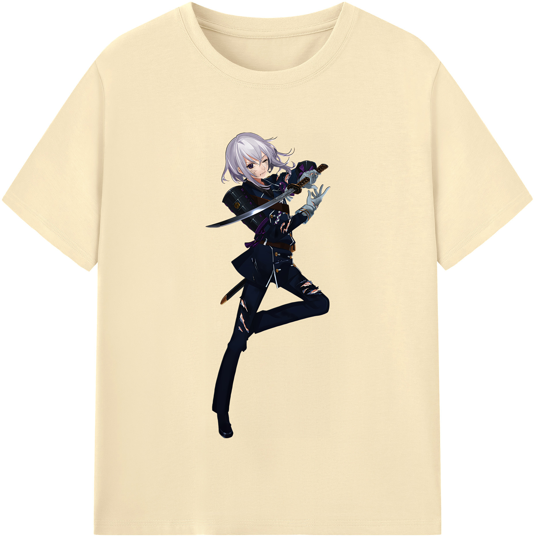 （画像用） 刀剣乱舞 Touken Ranbu 綿100％半袖Tシャツ（フロントプリント）