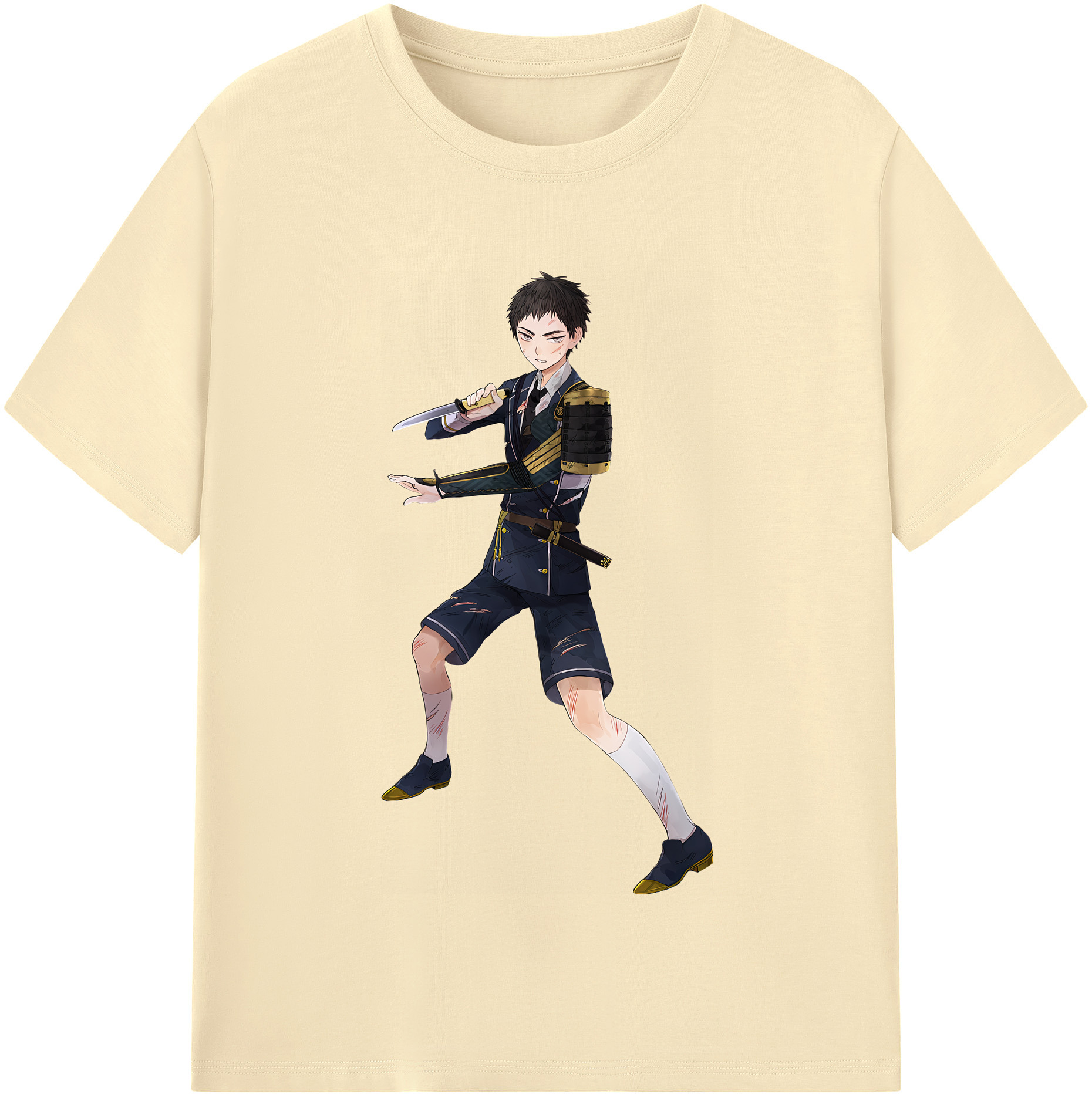 （画像用） 刀剣乱舞 Touken Ranbu 綿100％半袖Tシャツ（フロントプリント）