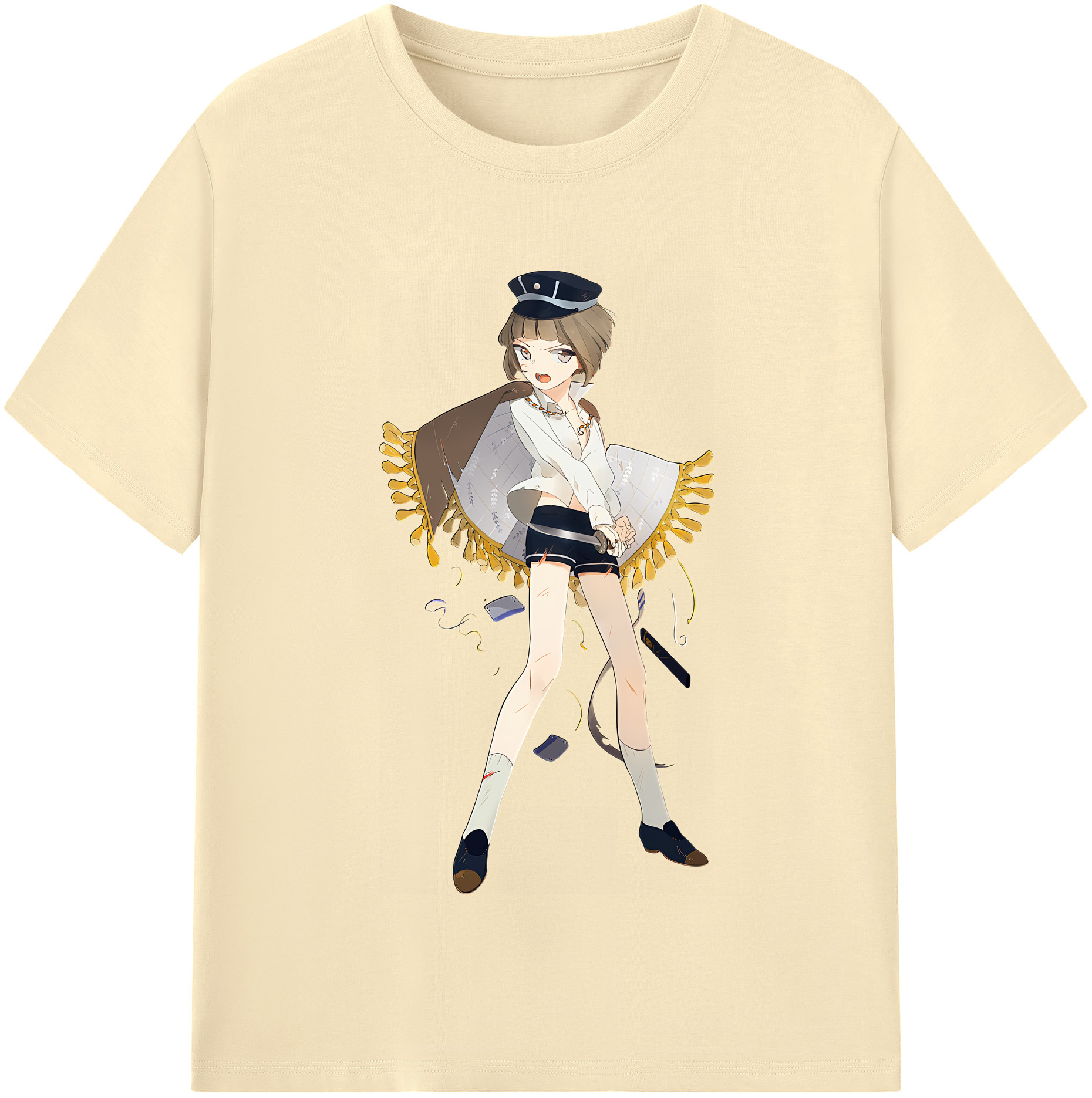 （画像用） 刀剣乱舞 Touken Ranbu 綿100％半袖Tシャツ（フロントプリント）