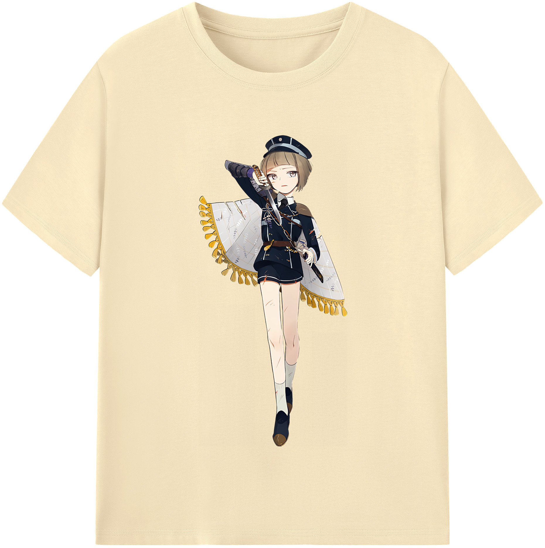 （画像用） 刀剣乱舞 Touken Ranbu 綿100％半袖Tシャツ（フロントプリント）