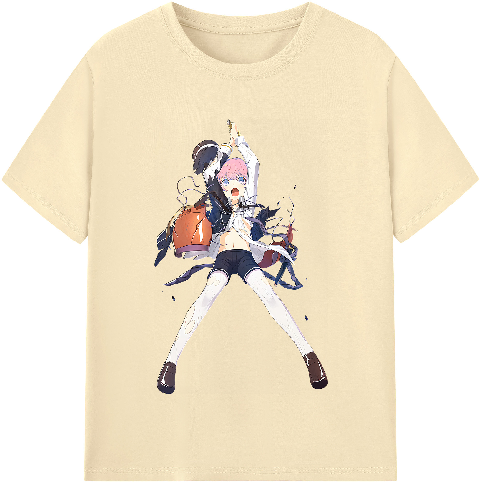 （画像用） 刀剣乱舞 Touken Ranbu 綿100％半袖Tシャツ（フロントプリント）