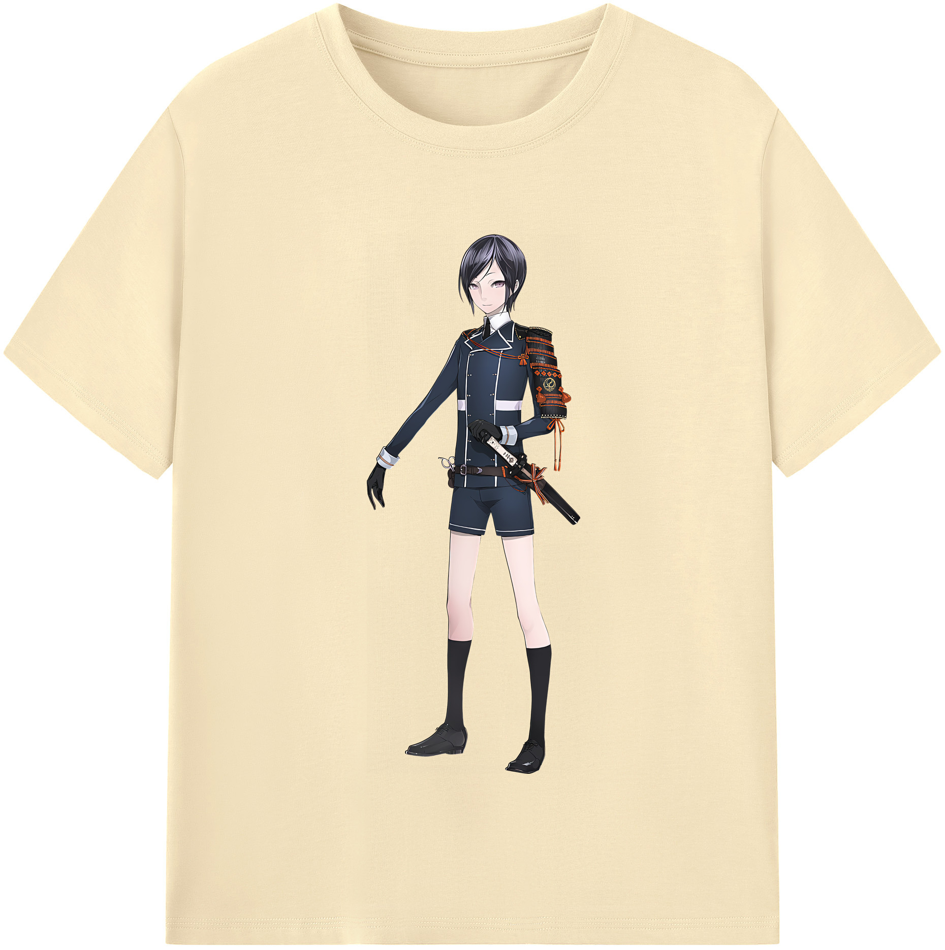 （画像用） 刀剣乱舞 Touken Ranbu 綿100％半袖Tシャツ（フロントプリント）