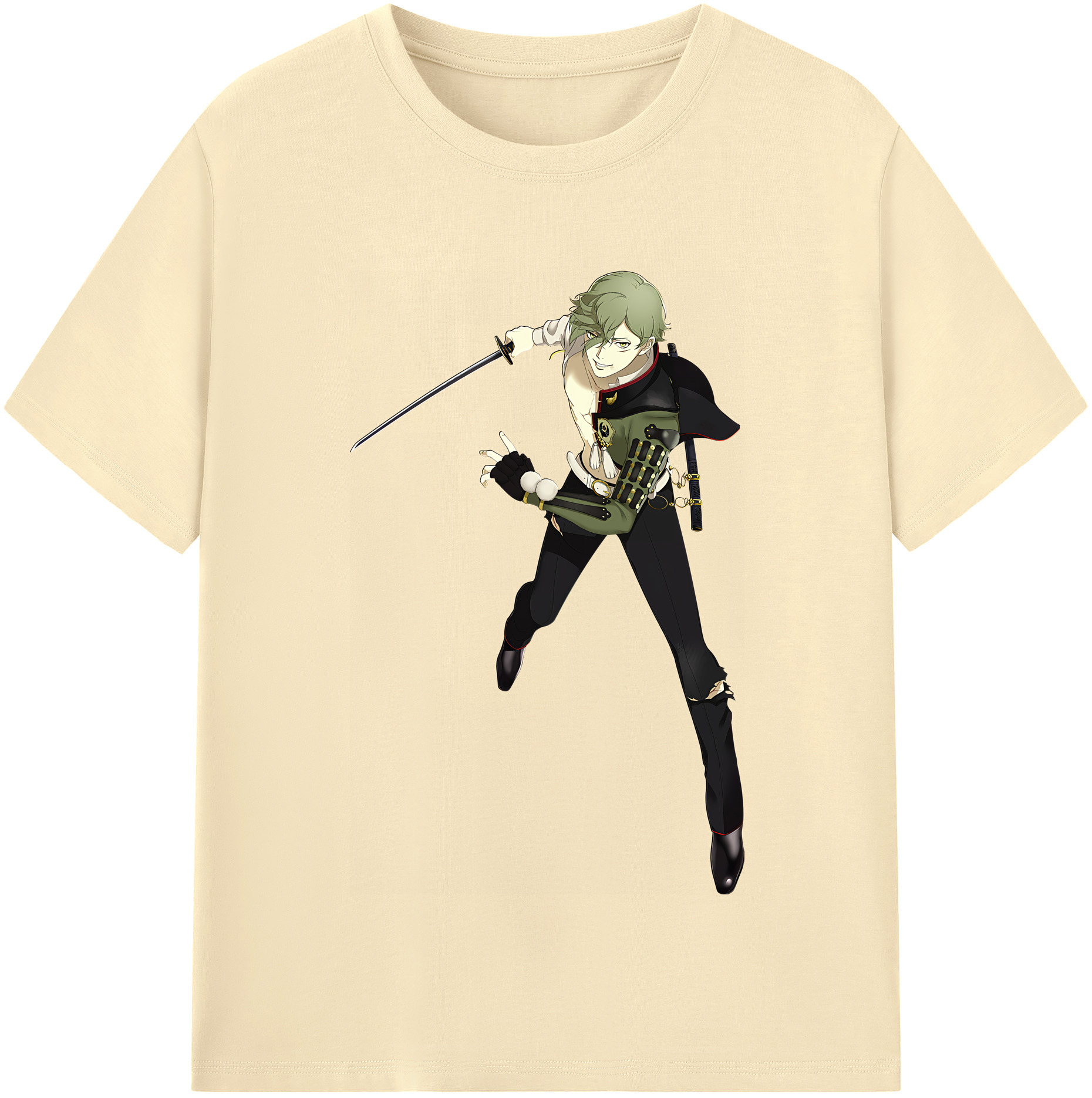 （画像用） 刀剣乱舞 Touken Ranbu 綿100％半袖Tシャツ（フロントプリント）
