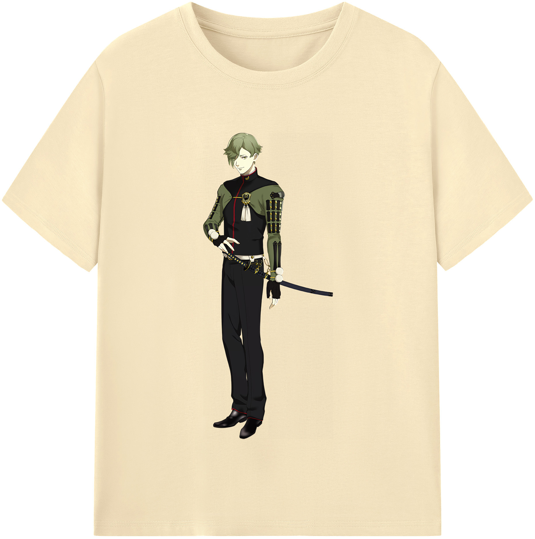 （画像用） 刀剣乱舞 Touken Ranbu 綿100％半袖Tシャツ（フロントプリント）