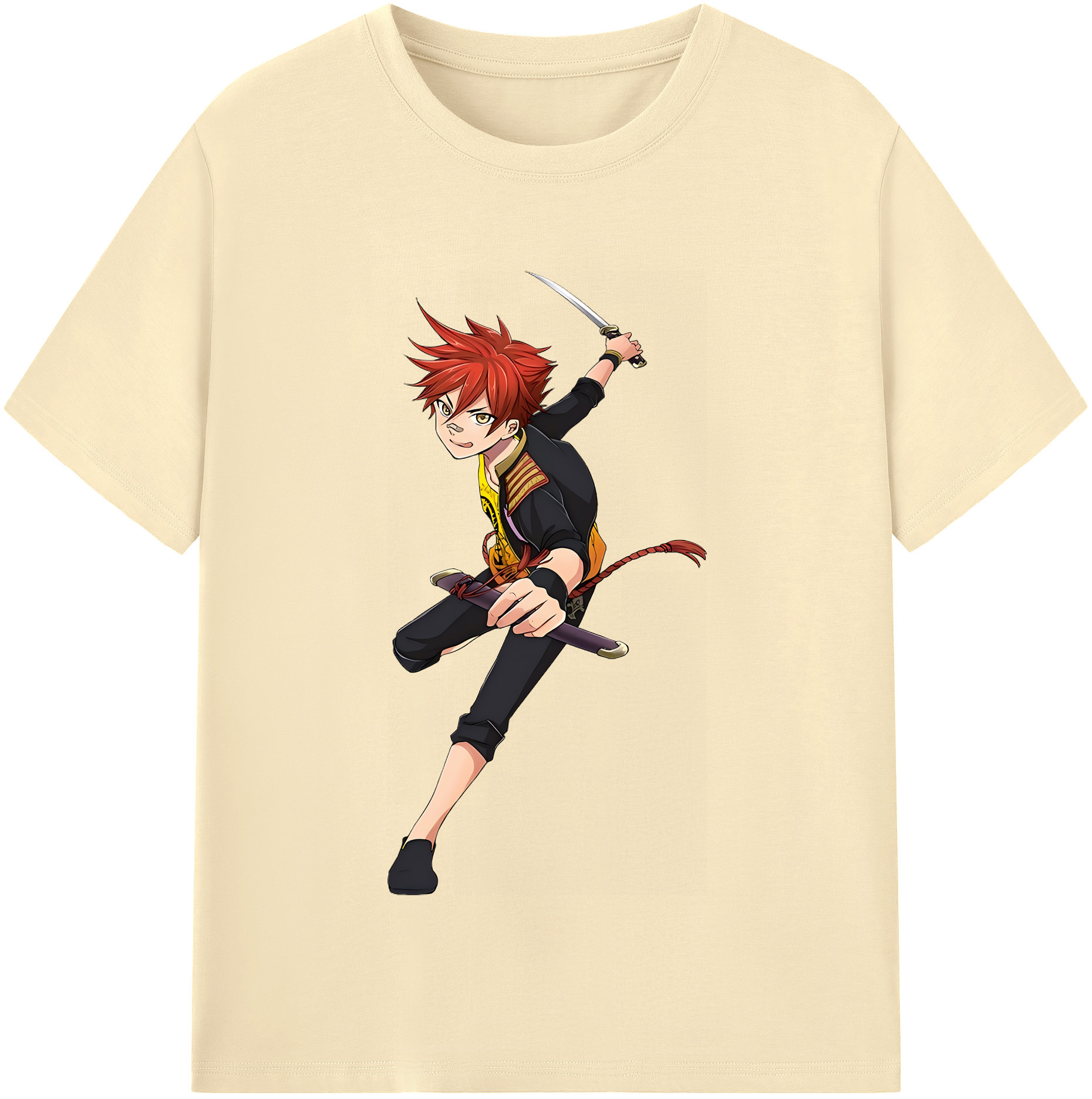 （画像用） 刀剣乱舞 Touken Ranbu 綿100％半袖Tシャツ（フロントプリント）