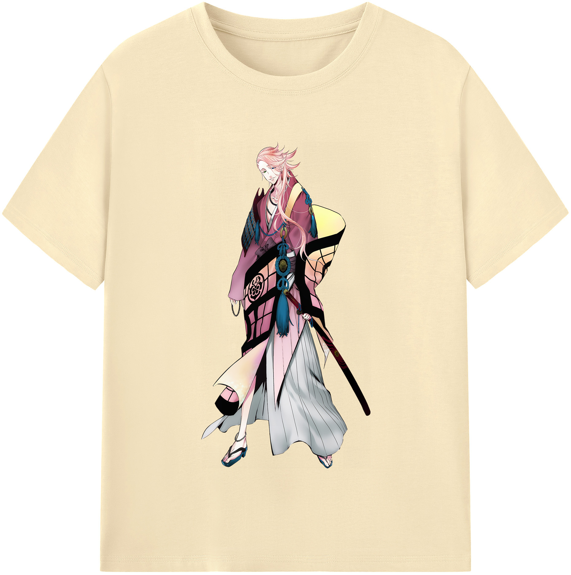 （画像用） 刀剣乱舞 Touken Ranbu 綿100％半袖Tシャツ（フロントプリント）
