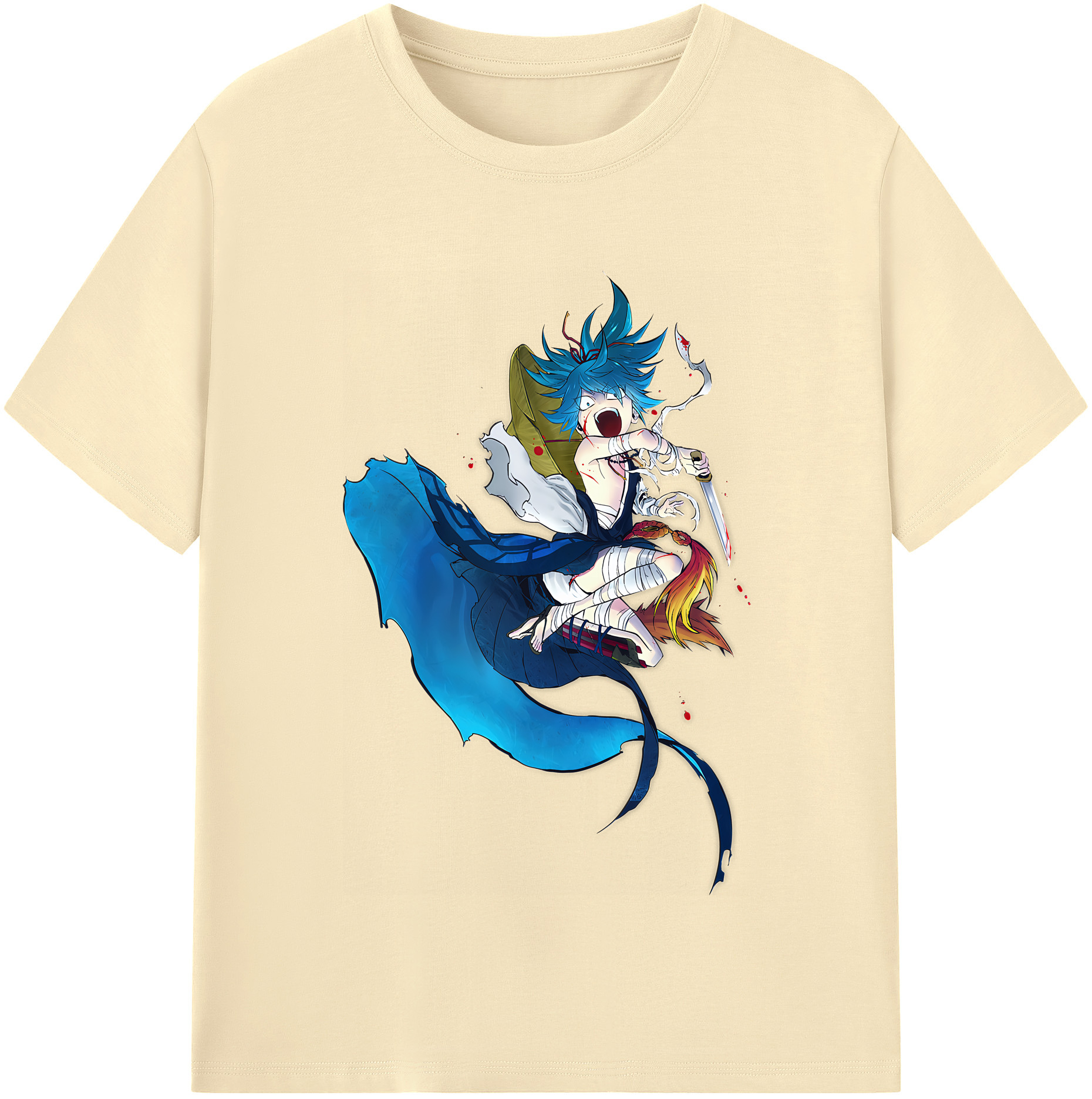 （画像用） 刀剣乱舞 Touken Ranbu 綿100％半袖Tシャツ（フロントプリント）