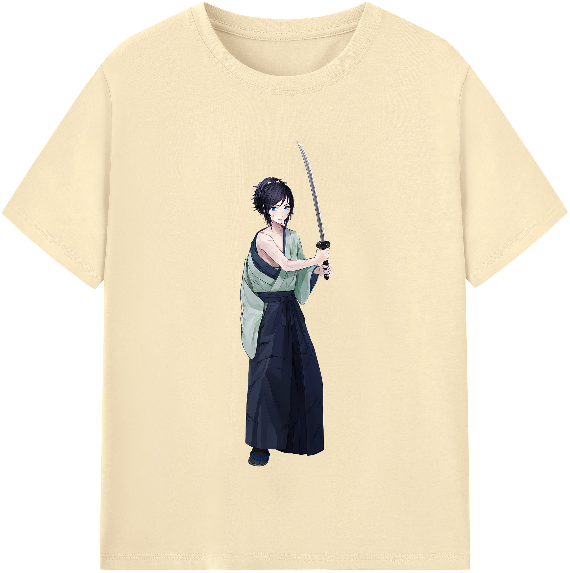 （画像用） 刀剣乱舞 Touken Ranbu 綿100％半袖Tシャツ（フロントプリント）