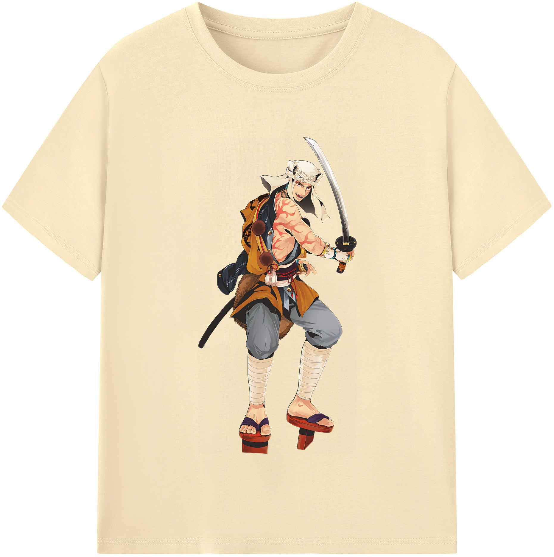 （画像用） 刀剣乱舞 Touken Ranbu 綿100％半袖Tシャツ（フロントプリント）