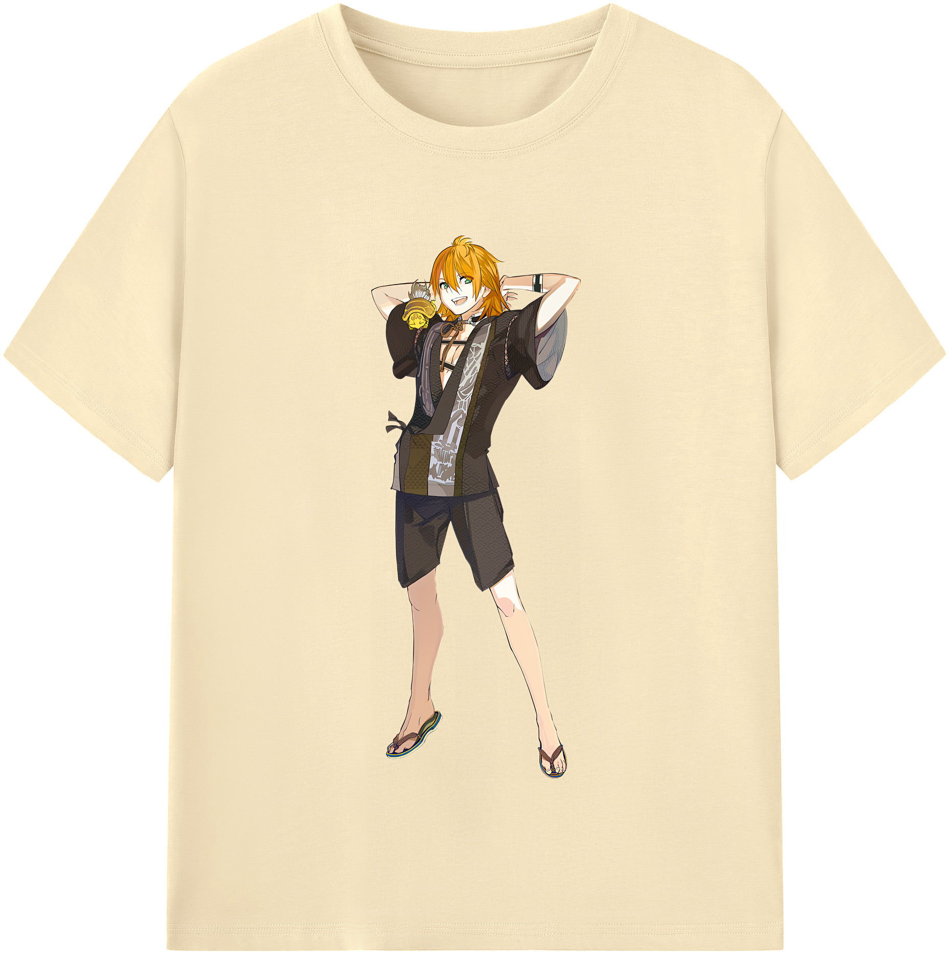 （画像用） 刀剣乱舞 Touken Ranbu 綿100％半袖Tシャツ（フロントプリント）