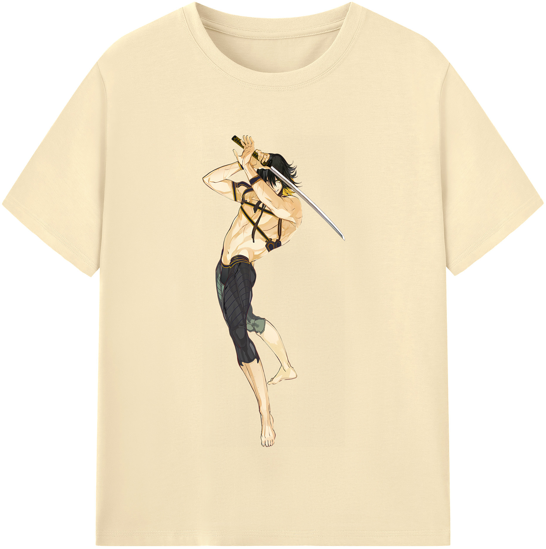 （画像用） 刀剣乱舞 Touken Ranbu 綿100％半袖Tシャツ（フロントプリント）