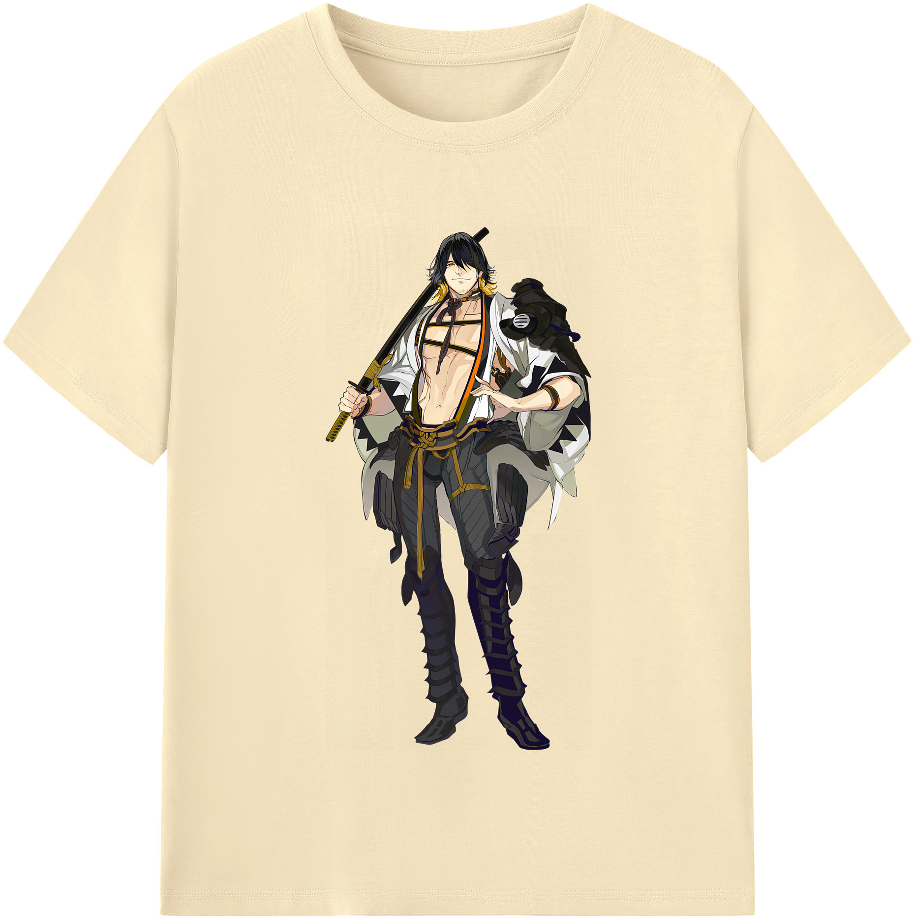 （画像用） 刀剣乱舞 Touken Ranbu 綿100％半袖Tシャツ（フロントプリント）