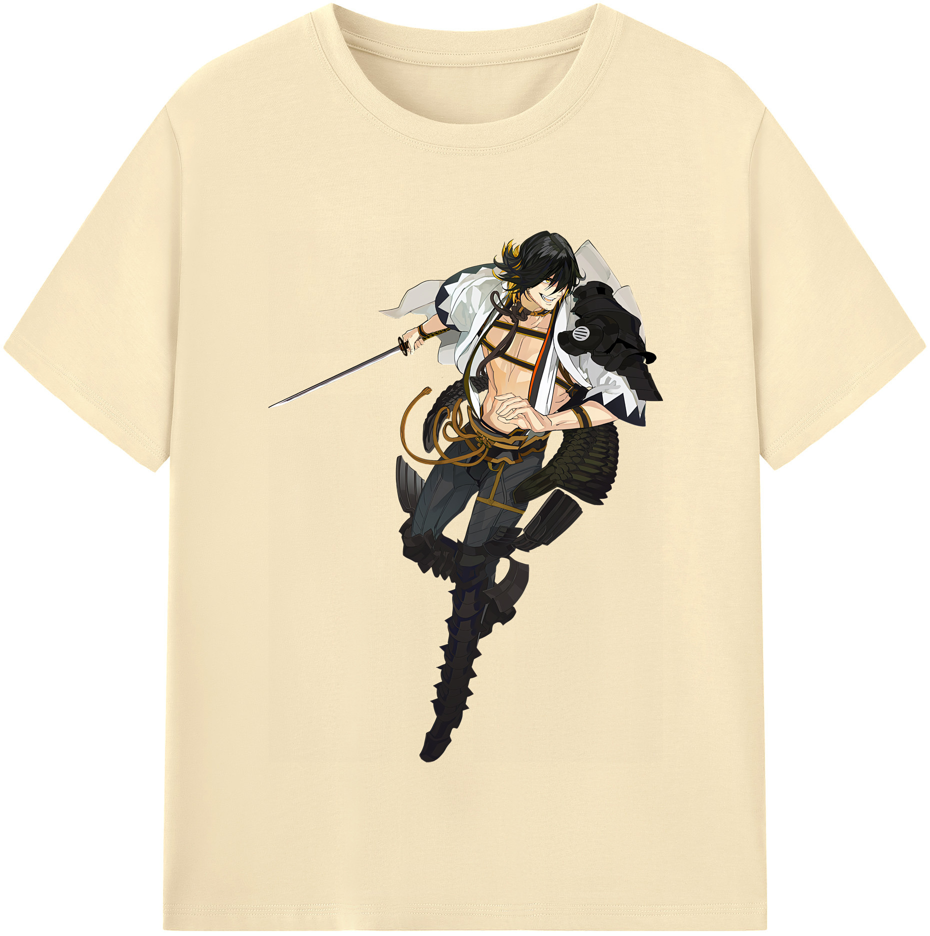 （画像用） 刀剣乱舞 Touken Ranbu 綿100％半袖Tシャツ（フロントプリント）