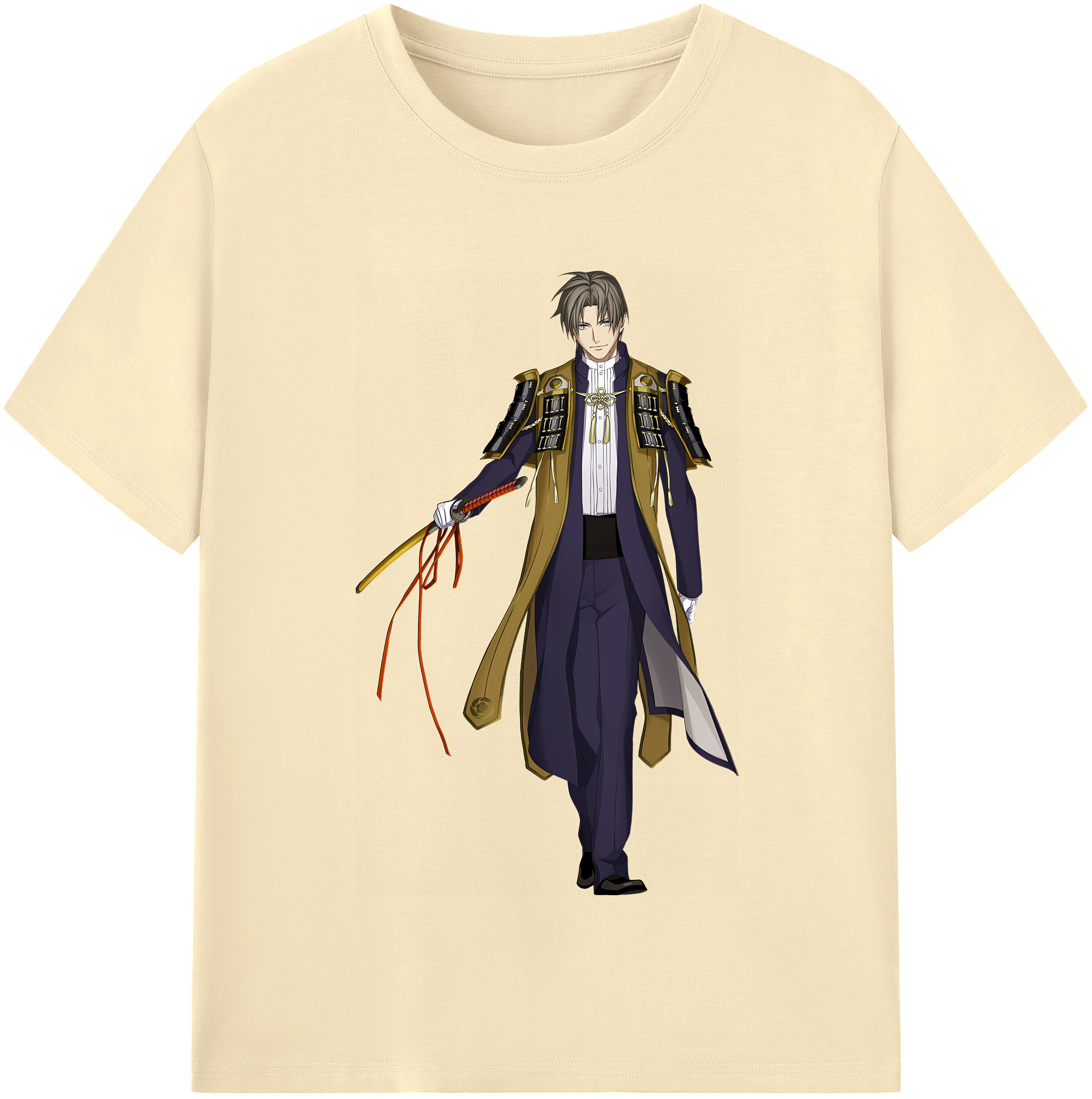 （画像用） 刀剣乱舞 Touken Ranbu 綿100％半袖Tシャツ（フロントプリント）