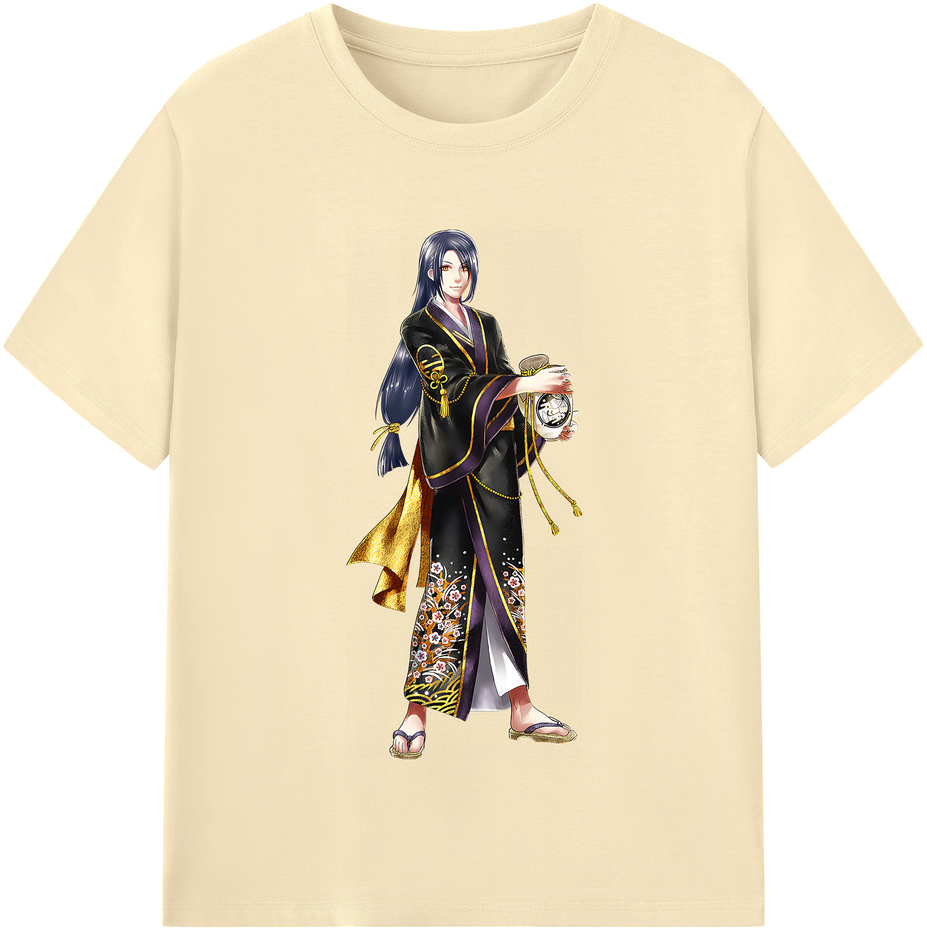 （画像用） 刀剣乱舞 Touken Ranbu 綿100％半袖Tシャツ（フロントプリント）