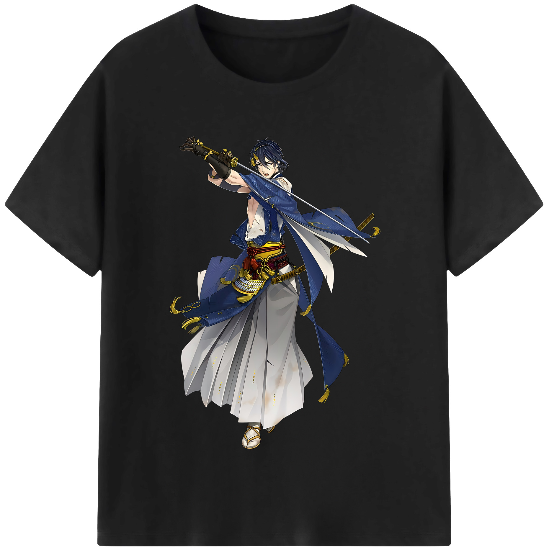 （画像用） 刀剣乱舞 Touken Ranbu 綿100％半袖Tシャツ（フロントプリント）