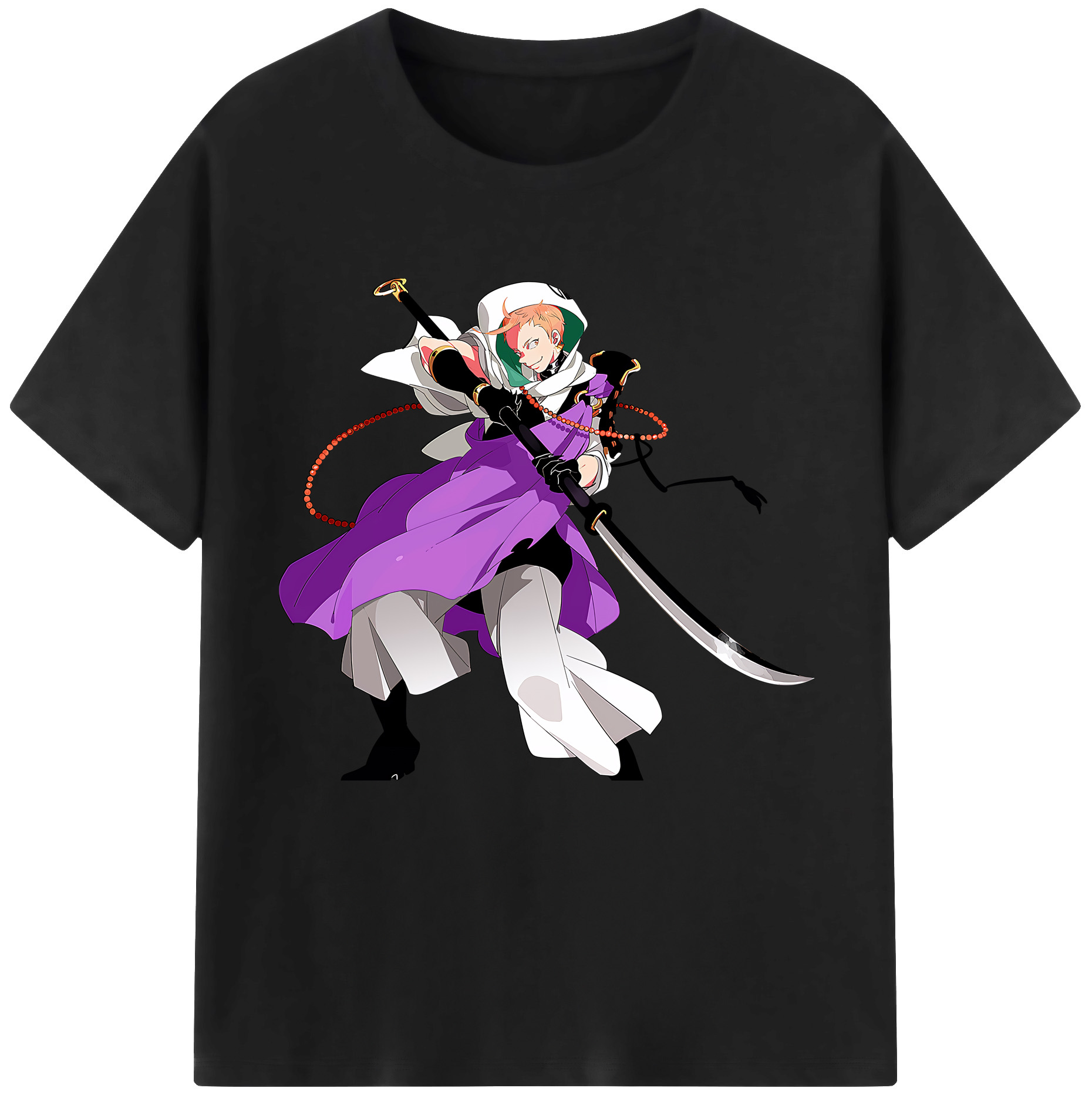 （画像用） 刀剣乱舞 Touken Ranbu 綿100％半袖Tシャツ（フロントプリント）