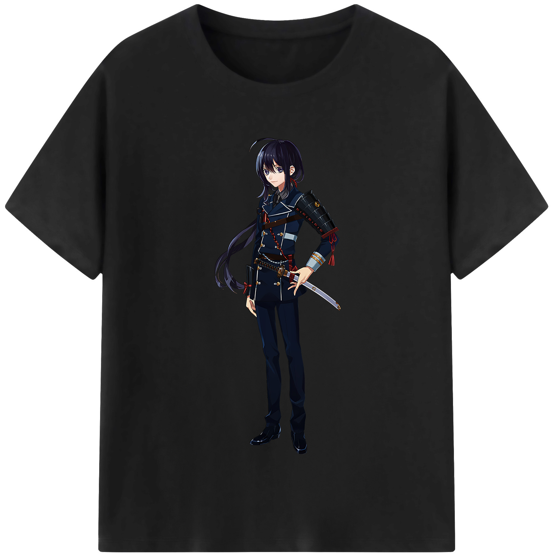（画像用） 刀剣乱舞 Touken Ranbu 綿100％半袖Tシャツ（フロントプリント）